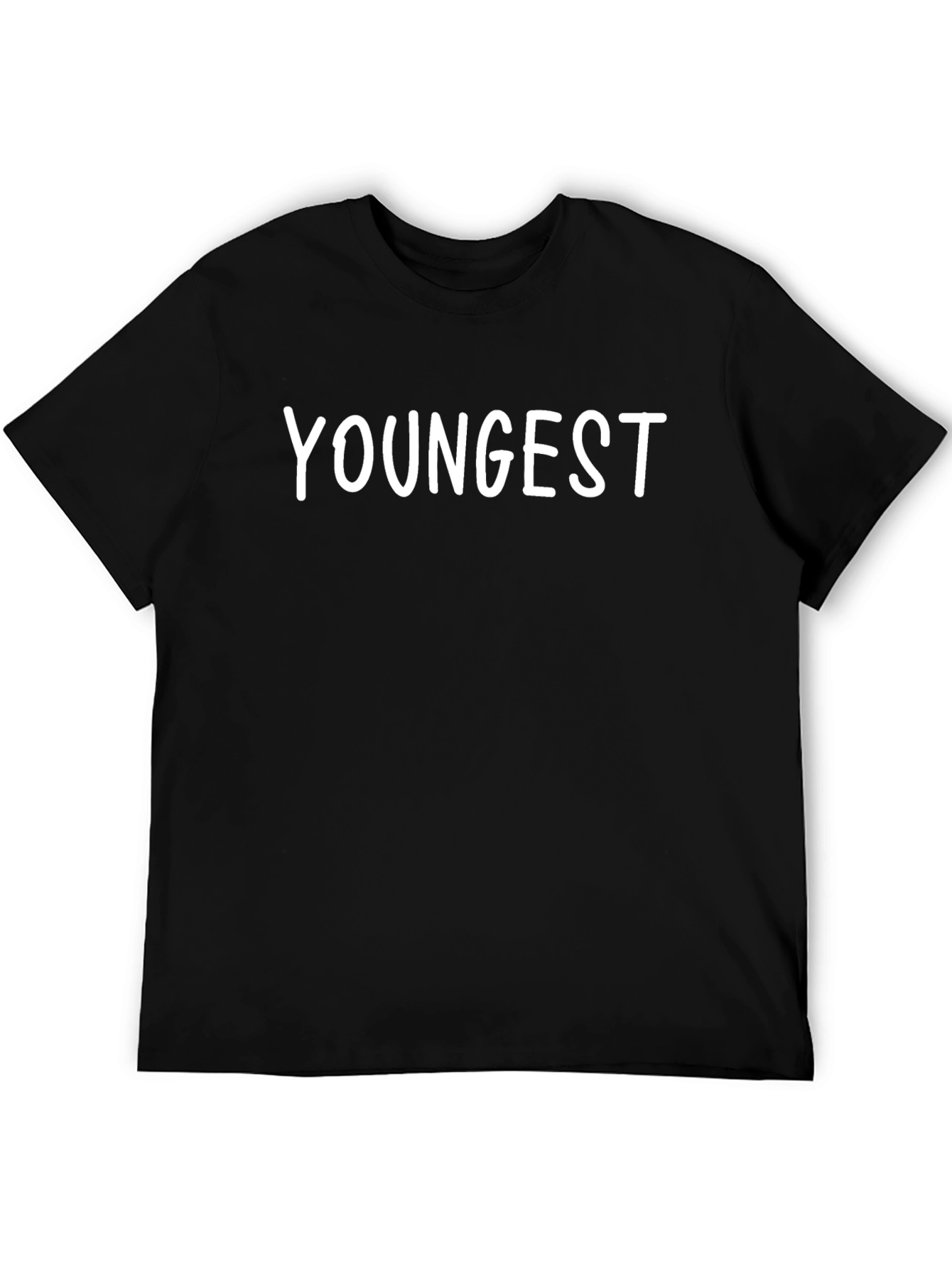 Youngest Sibling Black T-Shirt