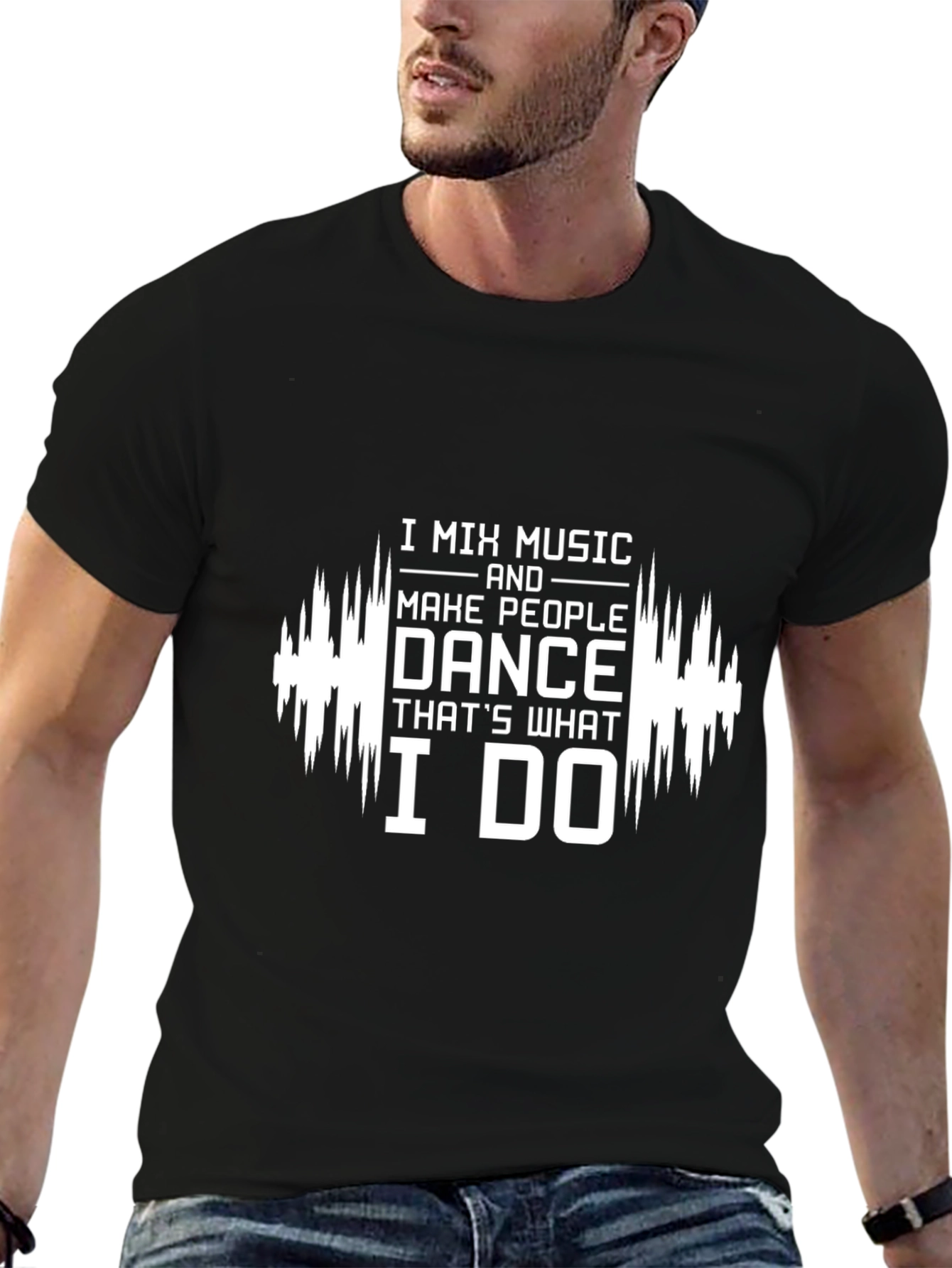 I Mix Music T-Shirt - Dance DJ Graphic Tee