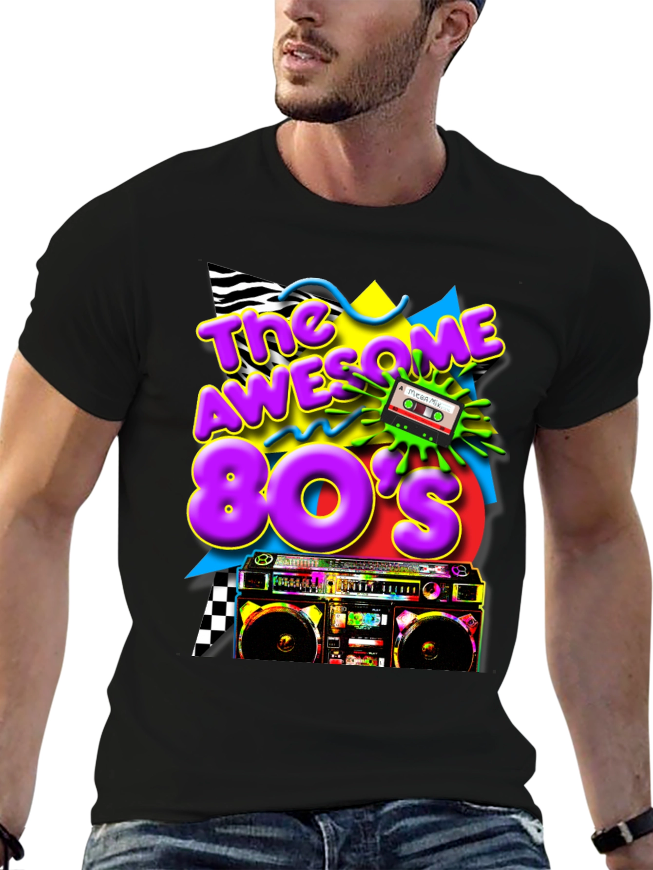 Awesome 80s Graphic Tee