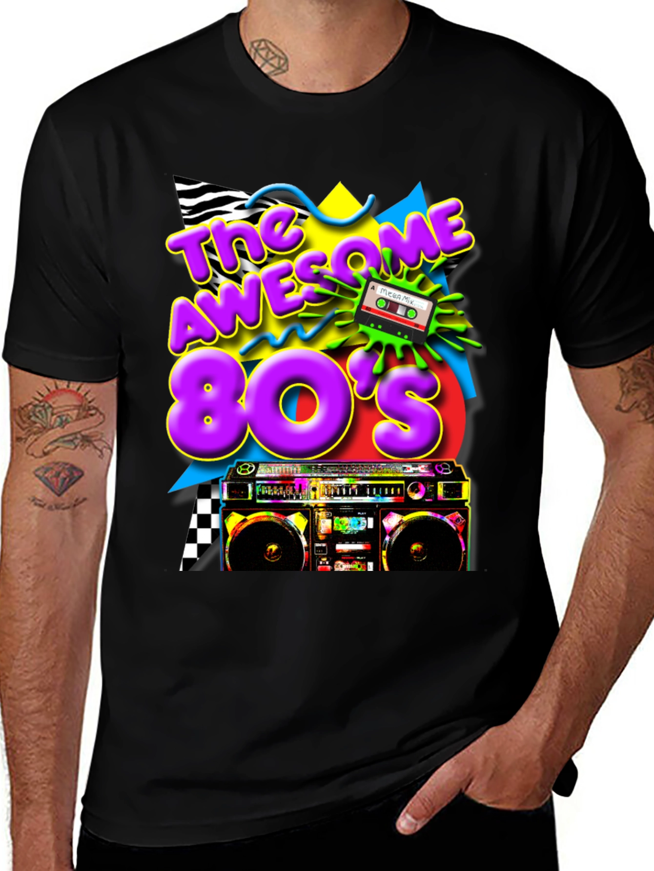 Awesome 80s Graphic Tee