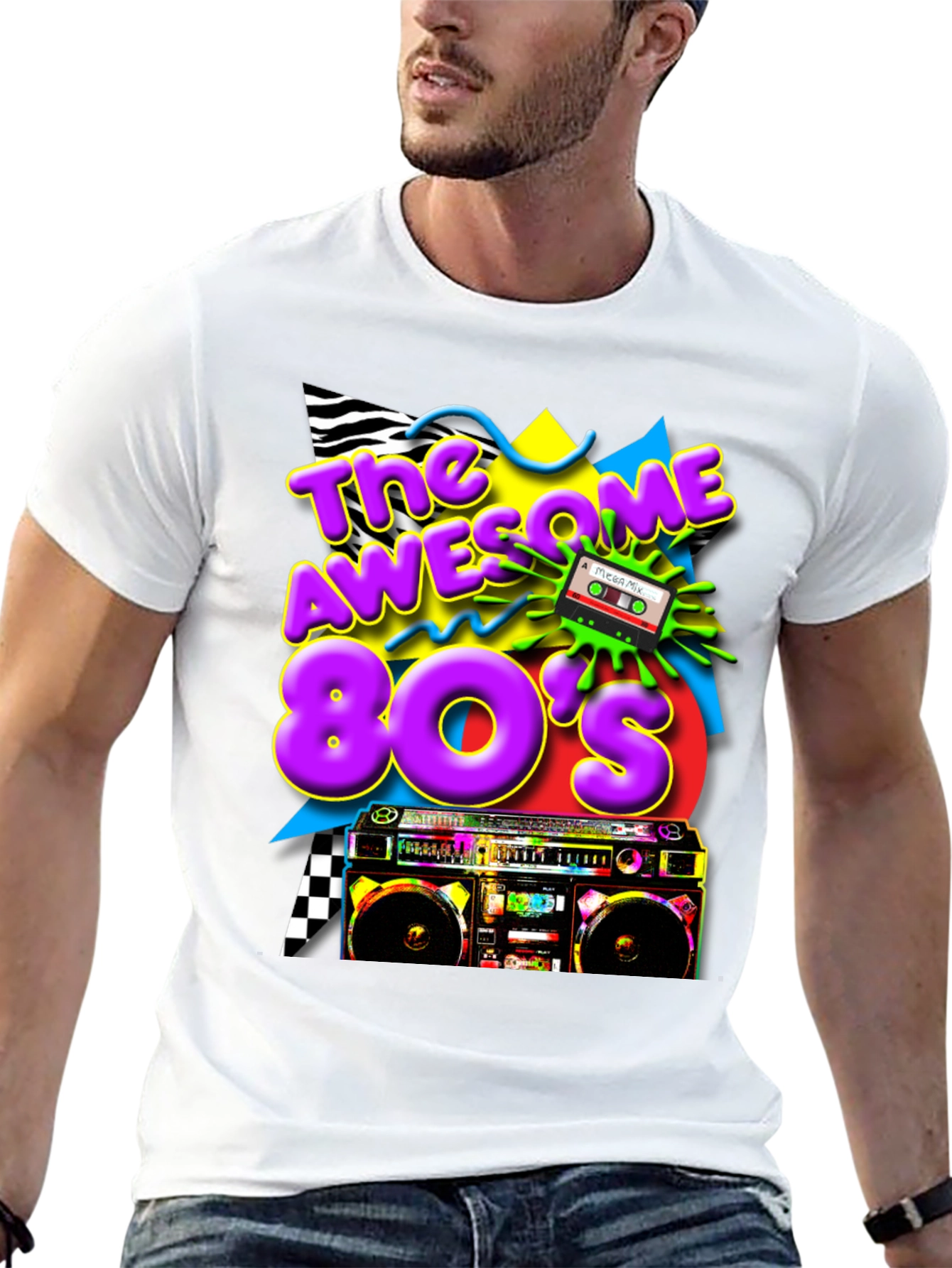Awesome 80s Graphic Tee