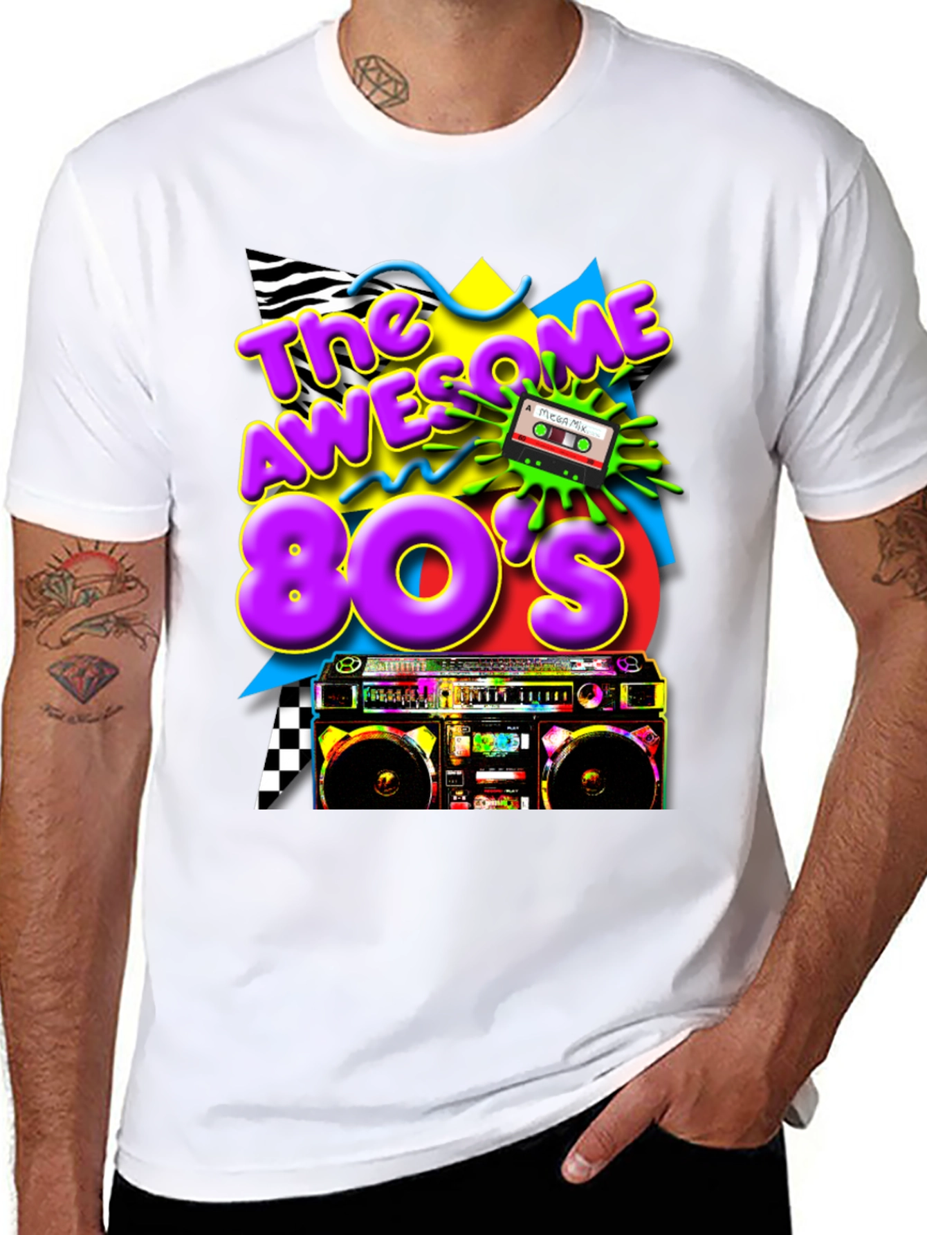 Awesome 80s Graphic Tee