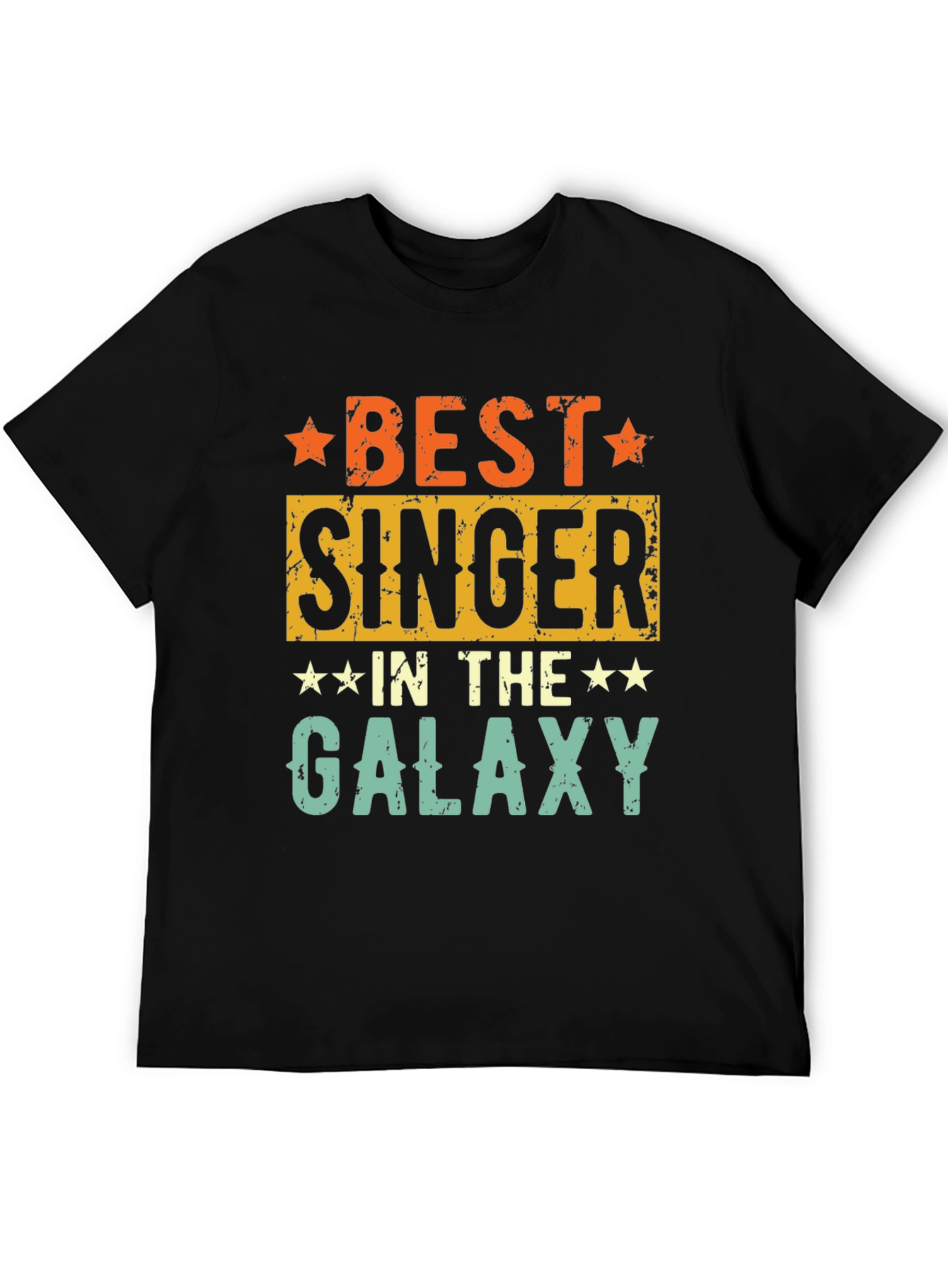 Best Singer in the Galaxy T-Shirt - Retro Design
