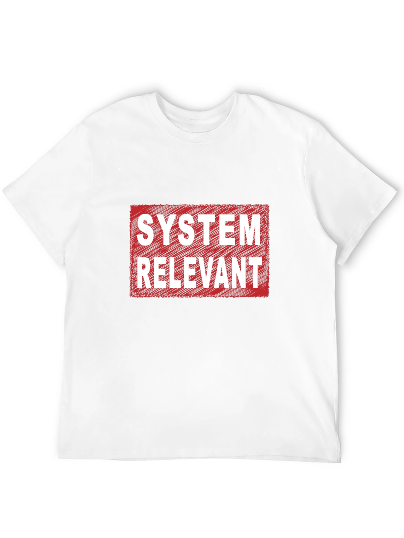 System Relevant Graphic Tee - Black
