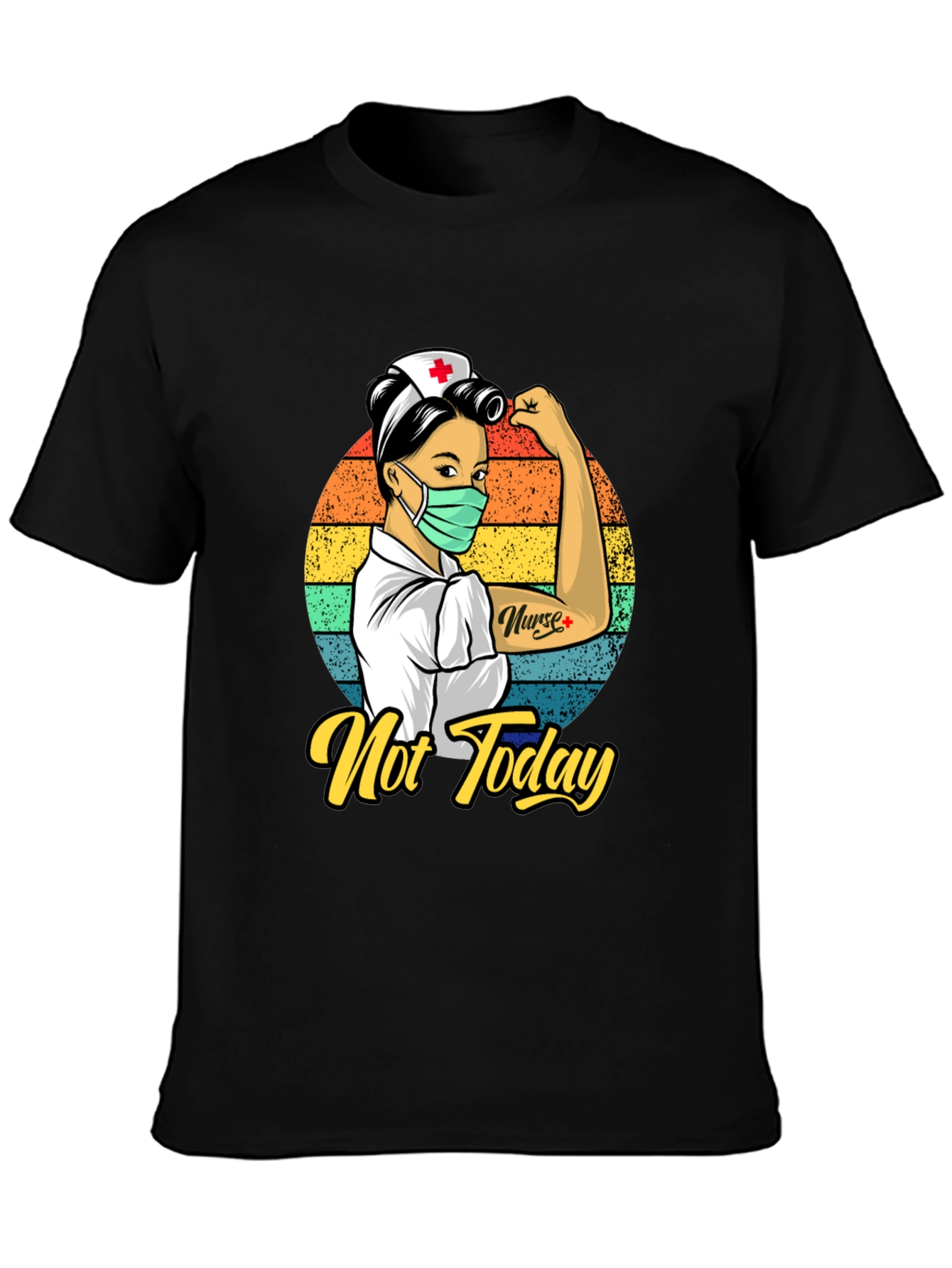 Nurse Not Today Graphic T-Shirt