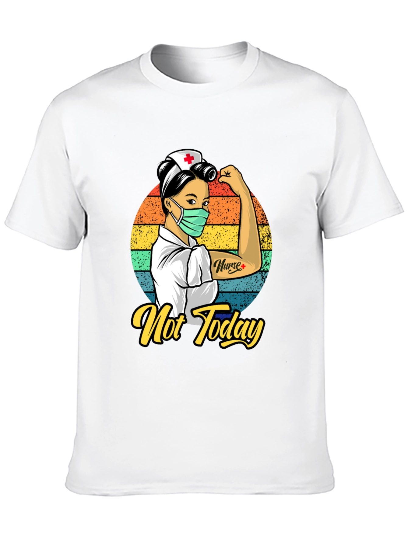 Nurse Not Today Graphic T-Shirt
