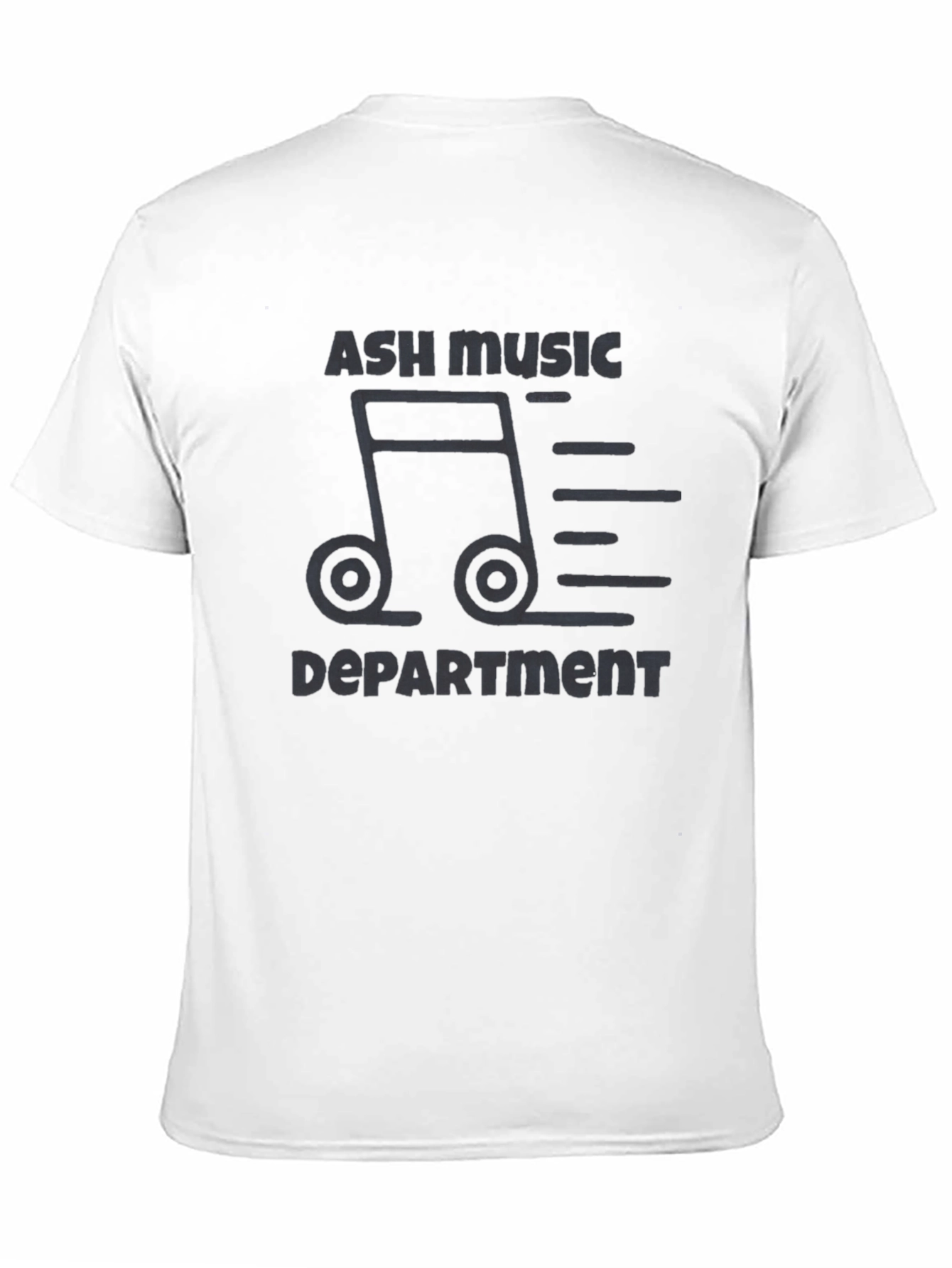 Ash Music Department Black T-Shirt