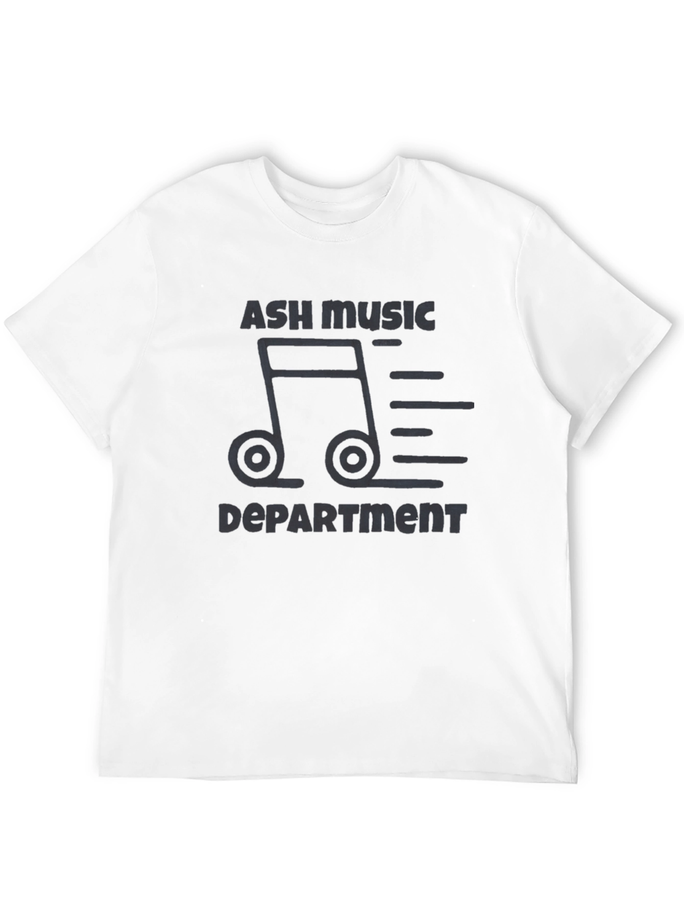 Ash Music Department Black T-Shirt