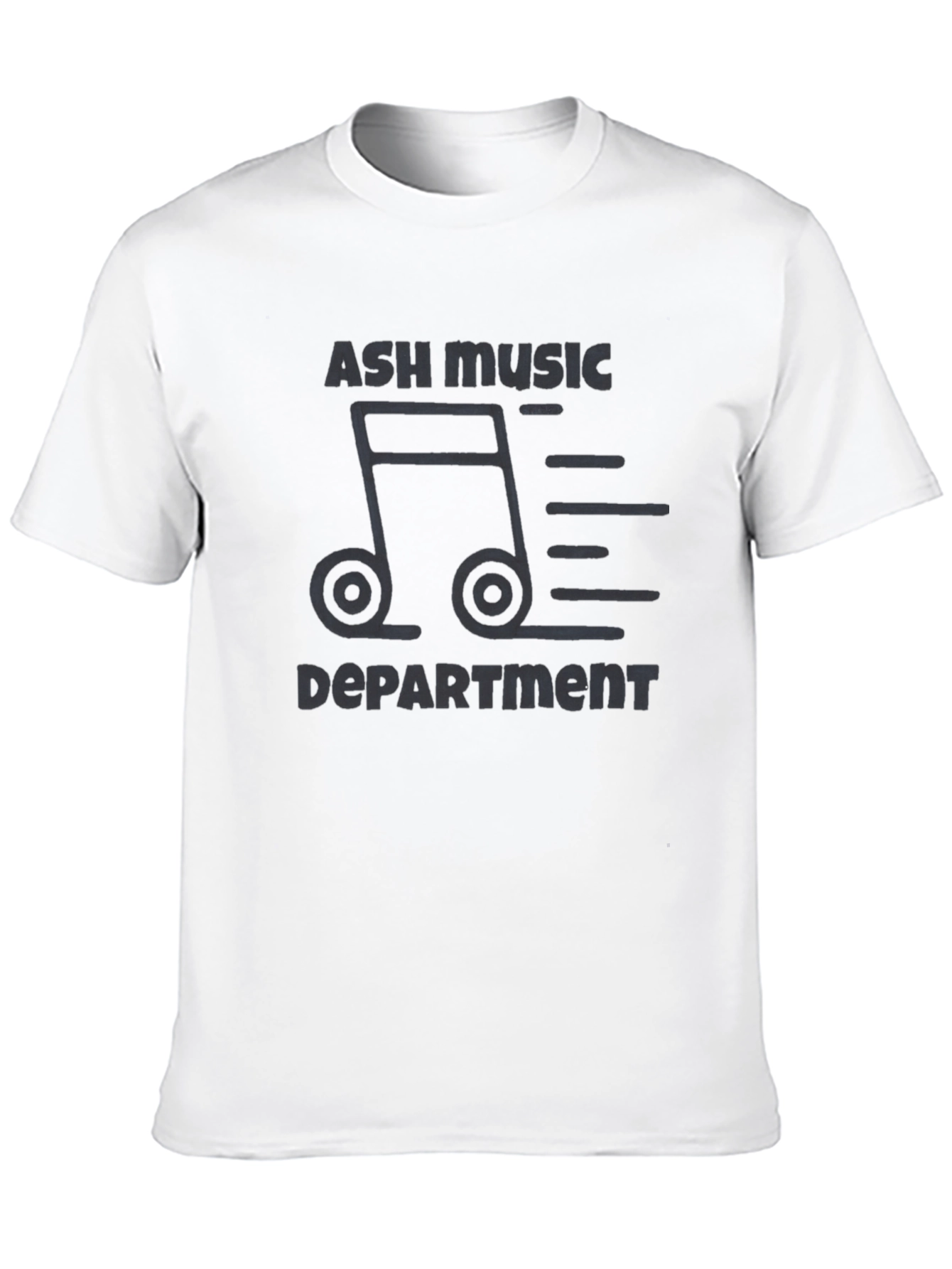 Ash Music Department Black T-Shirt