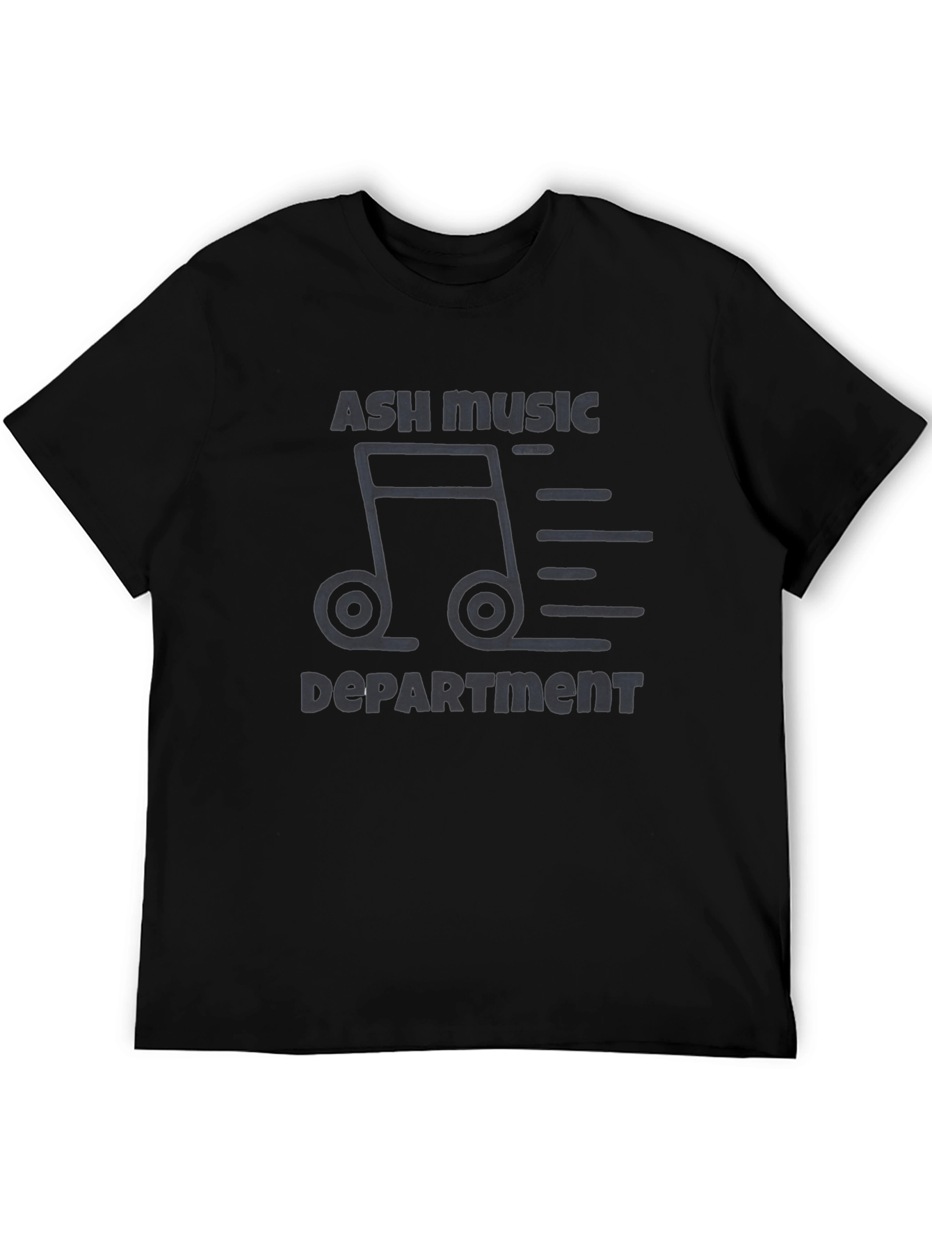 Ash Music Department Black T-Shirt