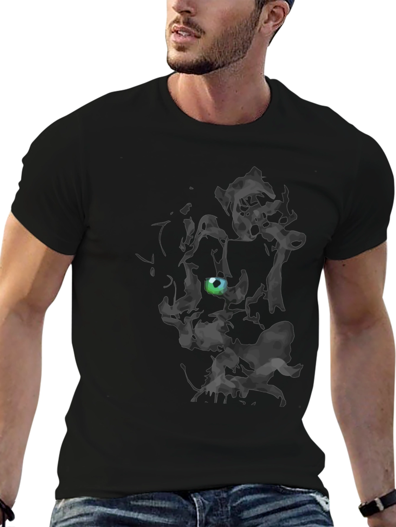 Smokey Eye T-Shirt - Unique Graphic Tee