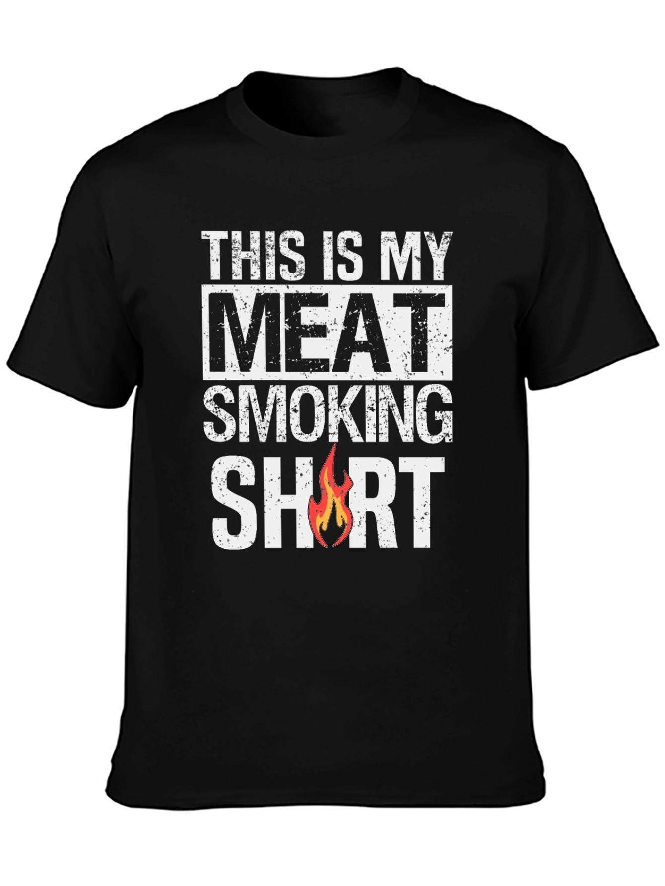 Meat Smoking Short Sleeve T-Shirt