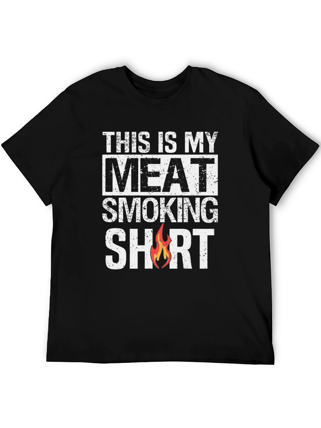 Meat Smoking Short Sleeve T-Shirt