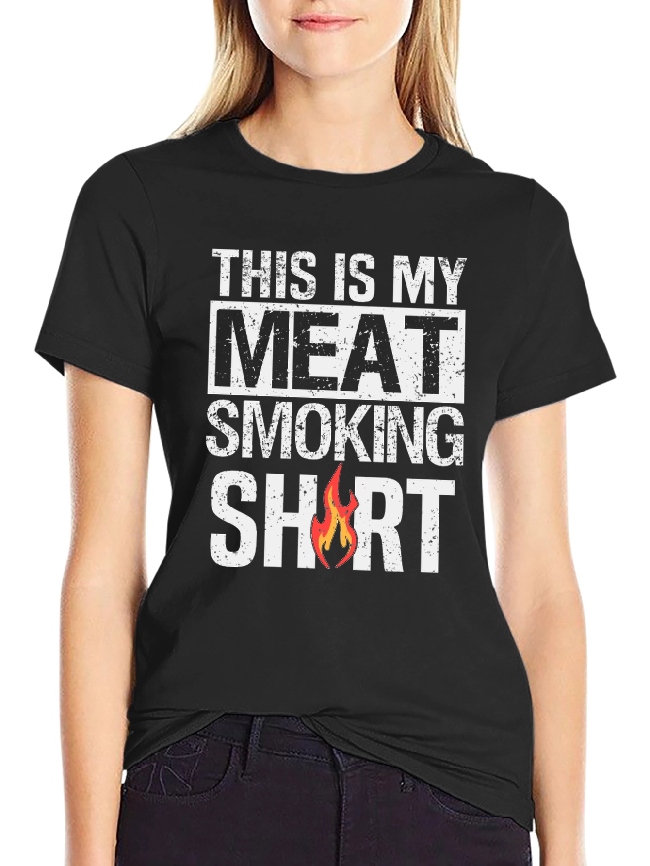Meat Smoking Short Sleeve T-Shirt