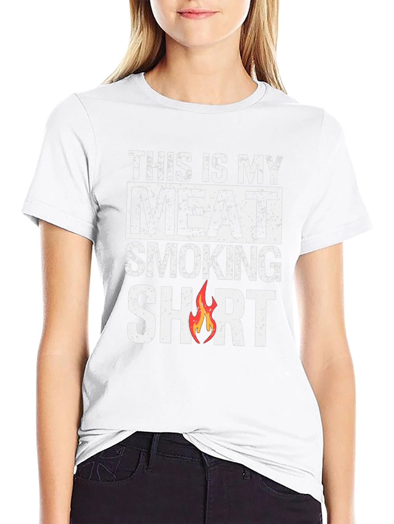 Meat Smoking Short Sleeve T-Shirt