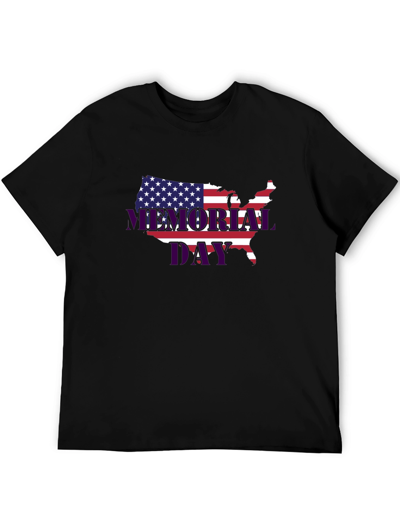 Memorial Day USA Flag T-Shirt
