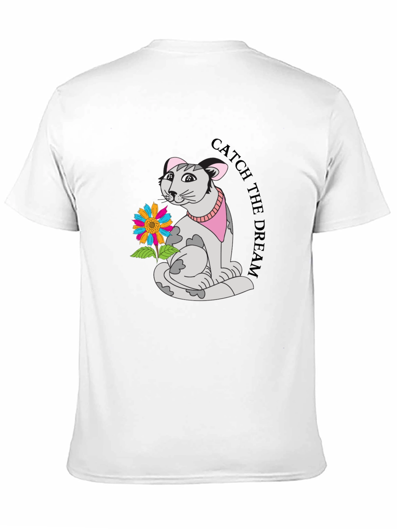 Catch the Dream Cat Graphic Tee - Unisex
