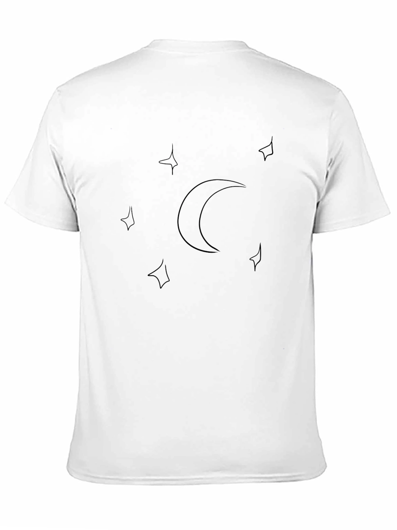 Black Moon & Stars Graphic Tee