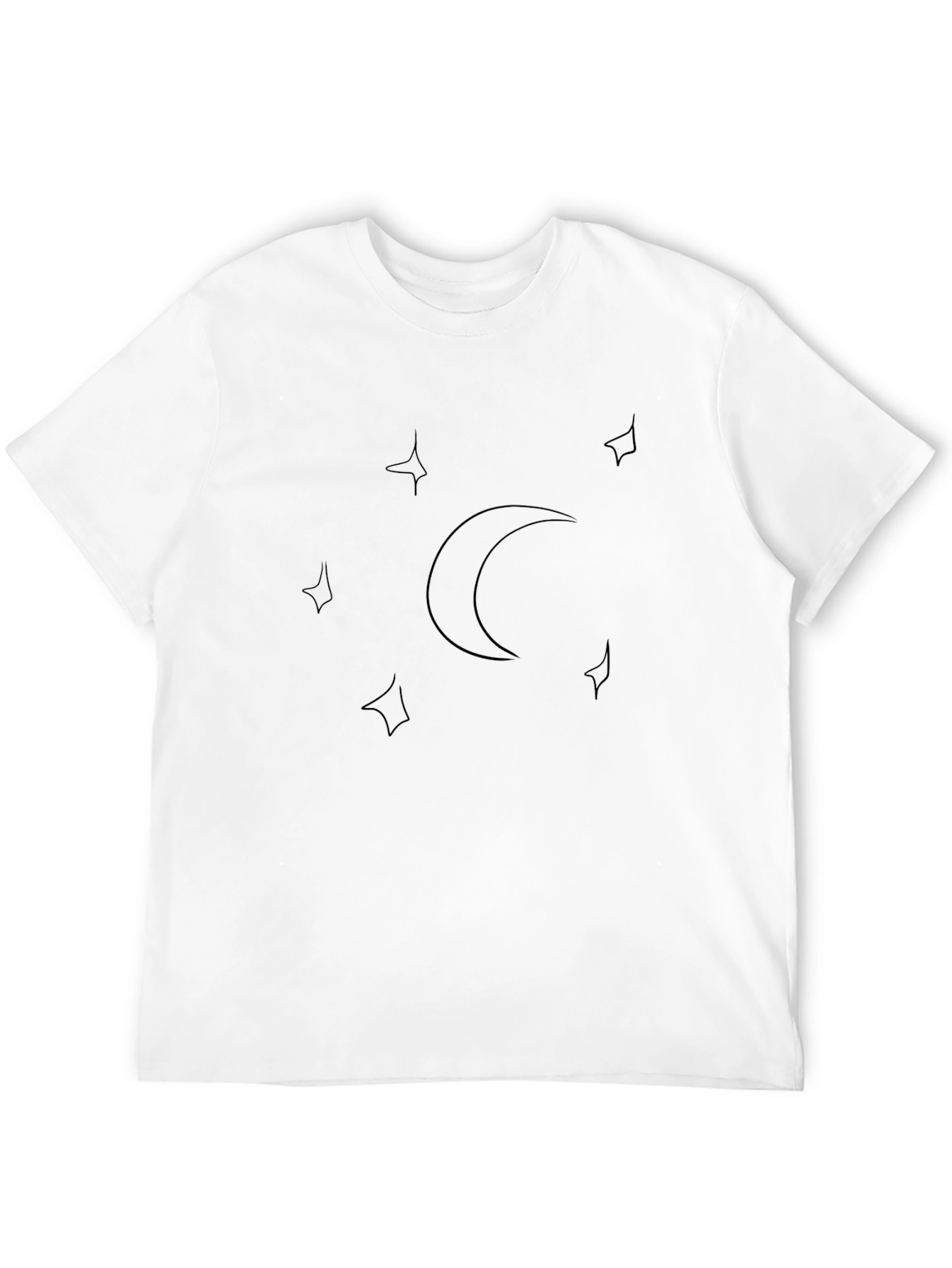 Black Moon & Stars Graphic Tee