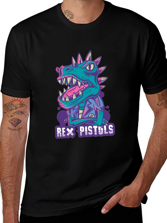 Rex Pistols Dinosaur Punk T-Shirt