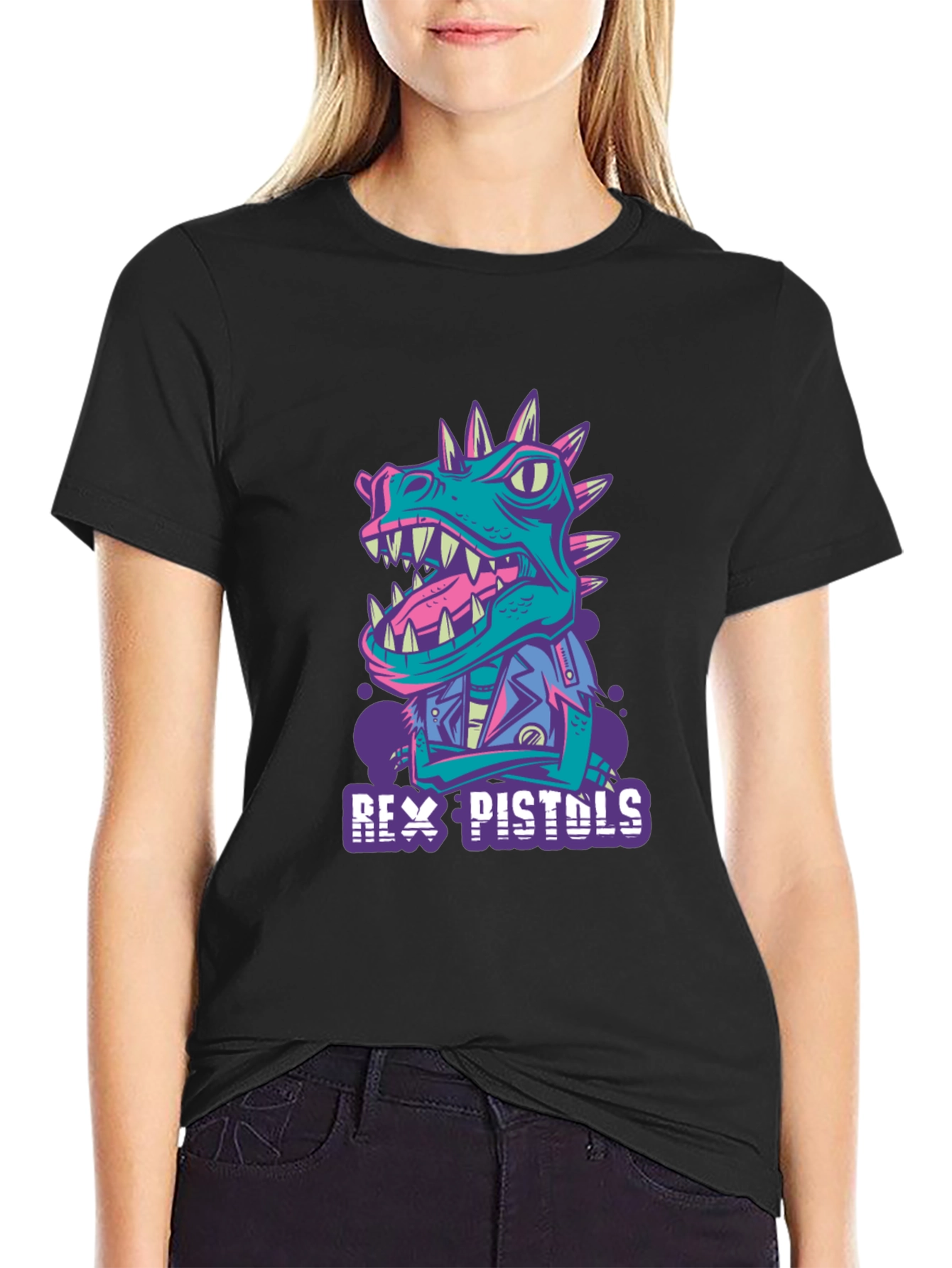 Rex Pistols Dinosaur Punk T-Shirt