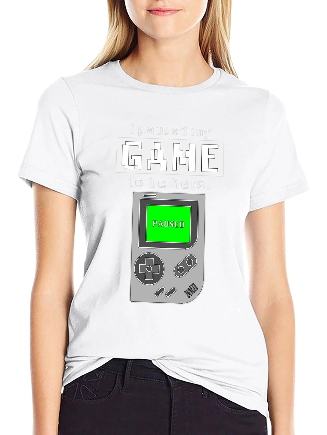 Paused Game T-Shirt: Gamers Statement Tee