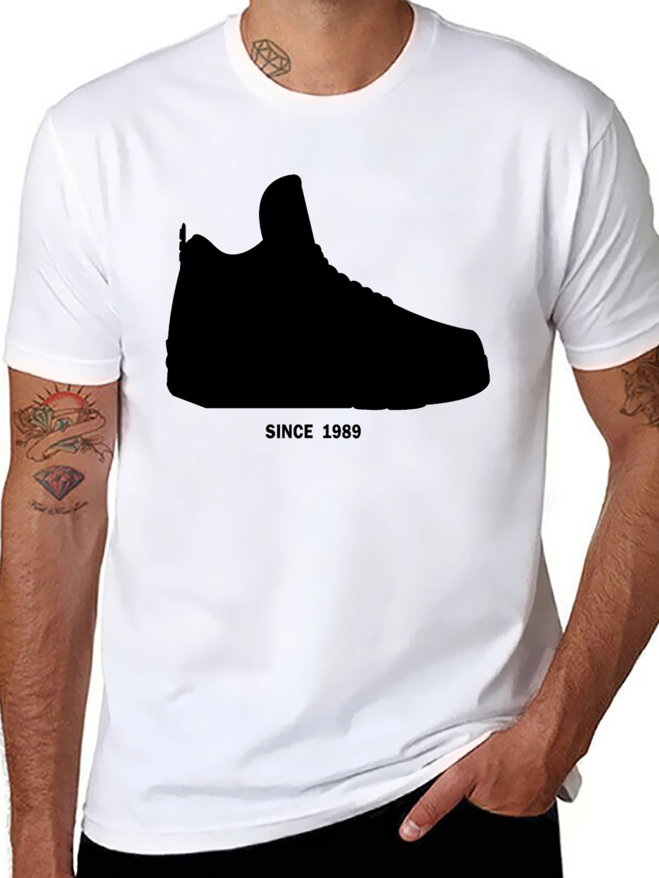 Since 1989 Shoe Silhouette T-Shirt