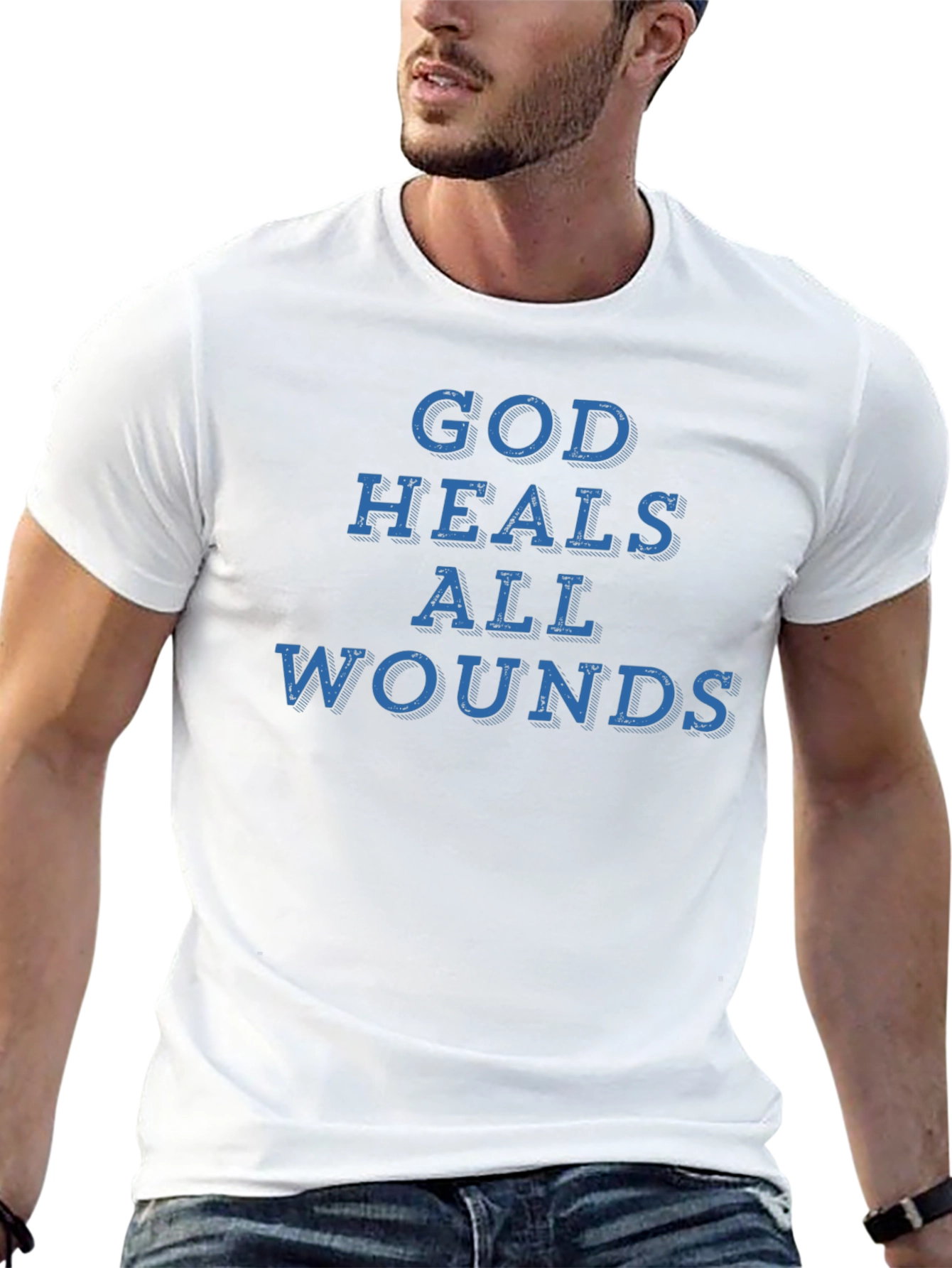 God Heals All Wounds Graphic Tee
