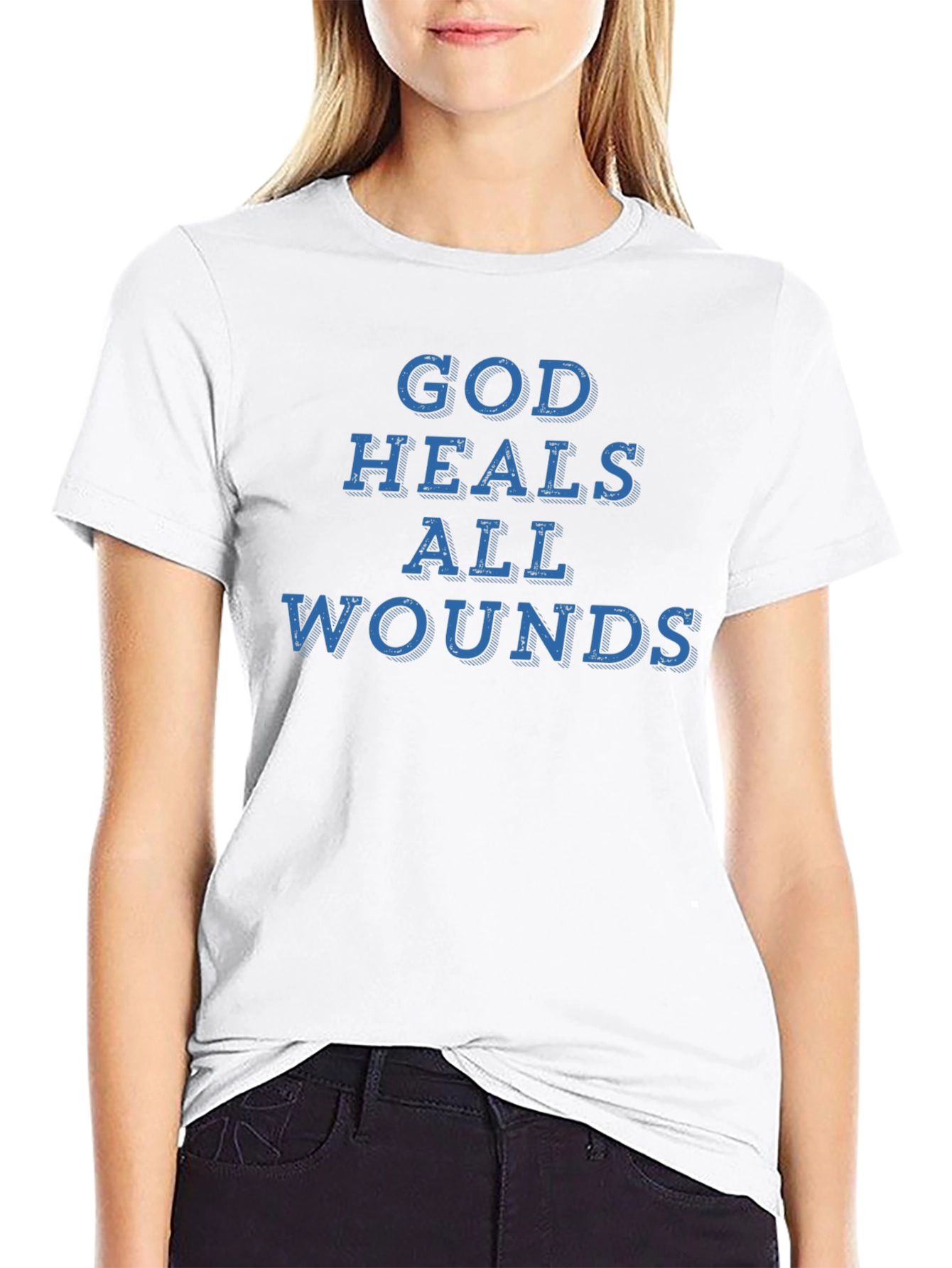 God Heals All Wounds Graphic Tee