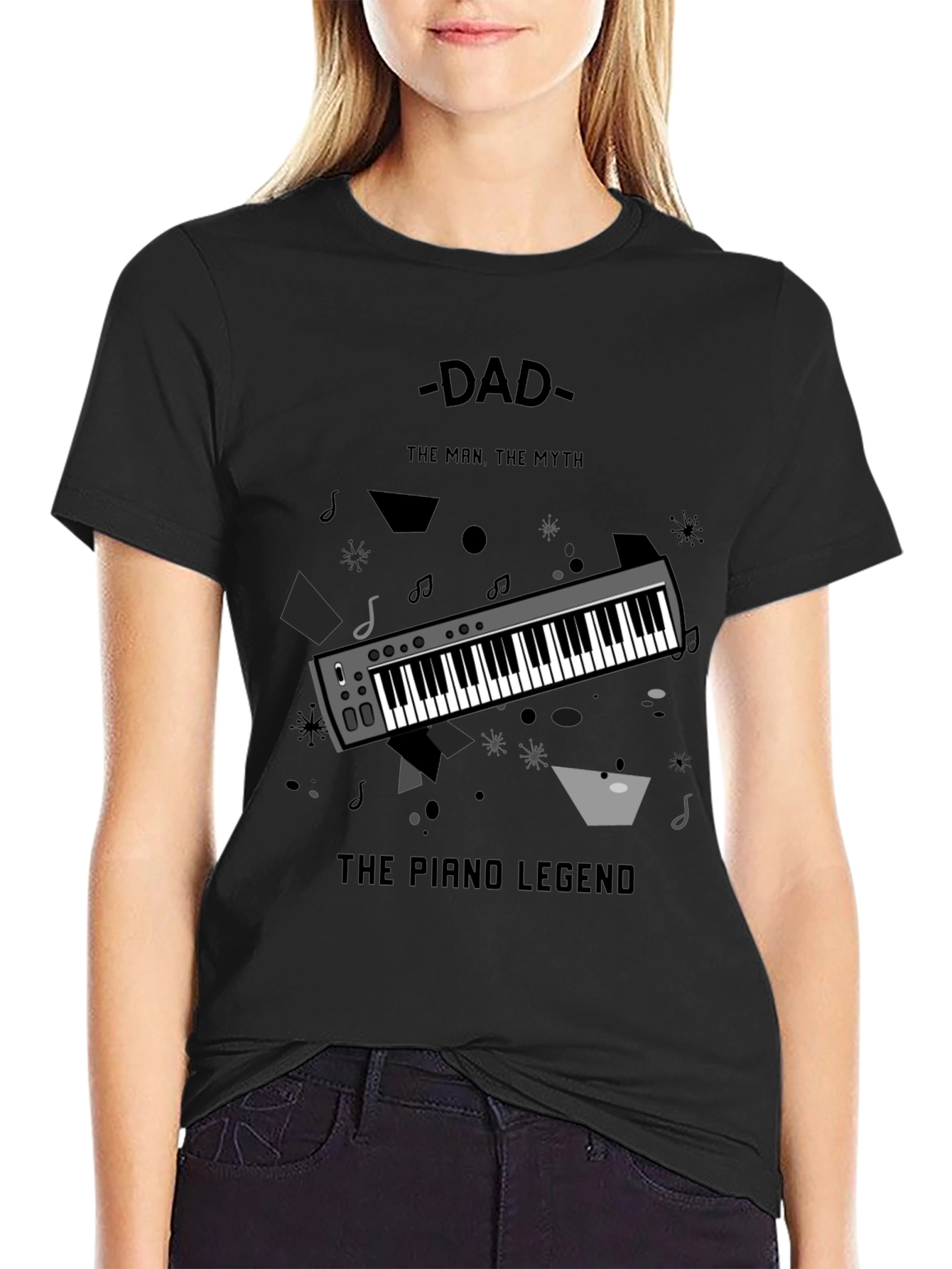 Dad The Piano Legend T-Shirt