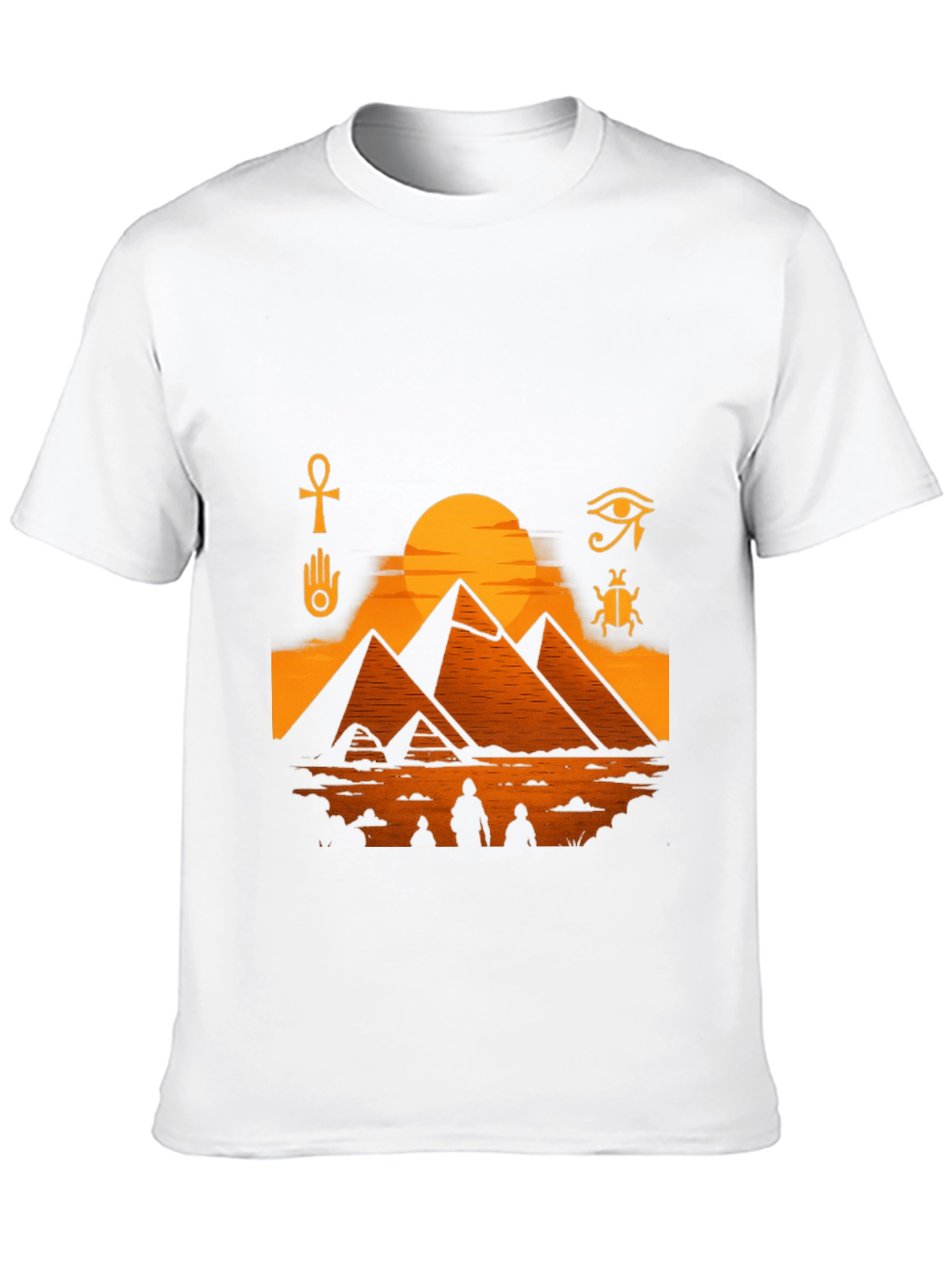 Egyptian Pyramids Graphic T-Shirt