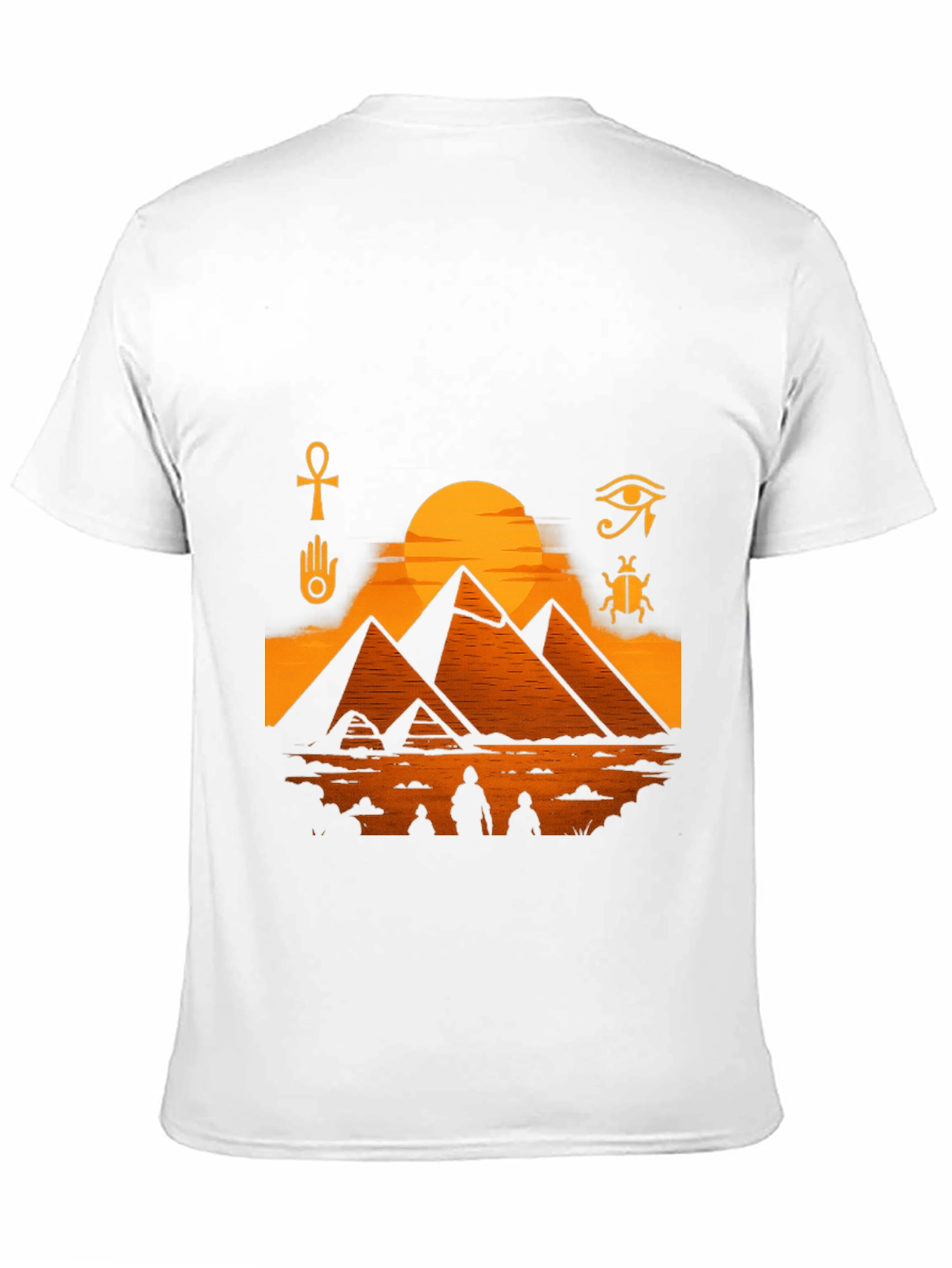 Egyptian Pyramids Graphic T-Shirt