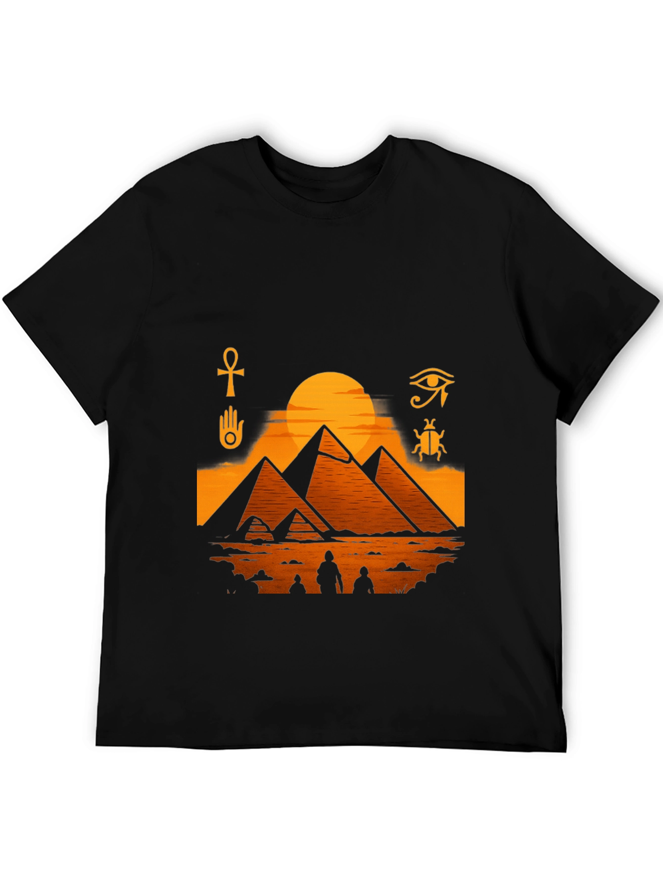 Egyptian Pyramids Graphic T-Shirt