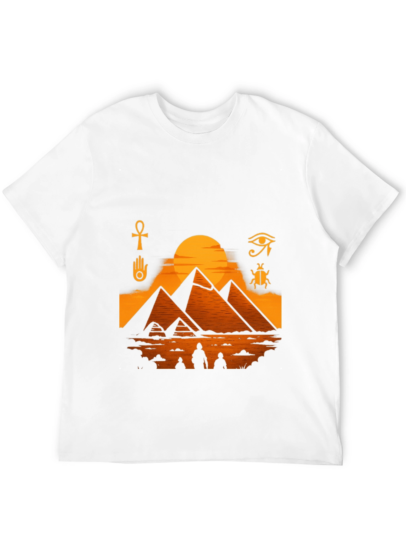 Egyptian Pyramids Graphic T-Shirt