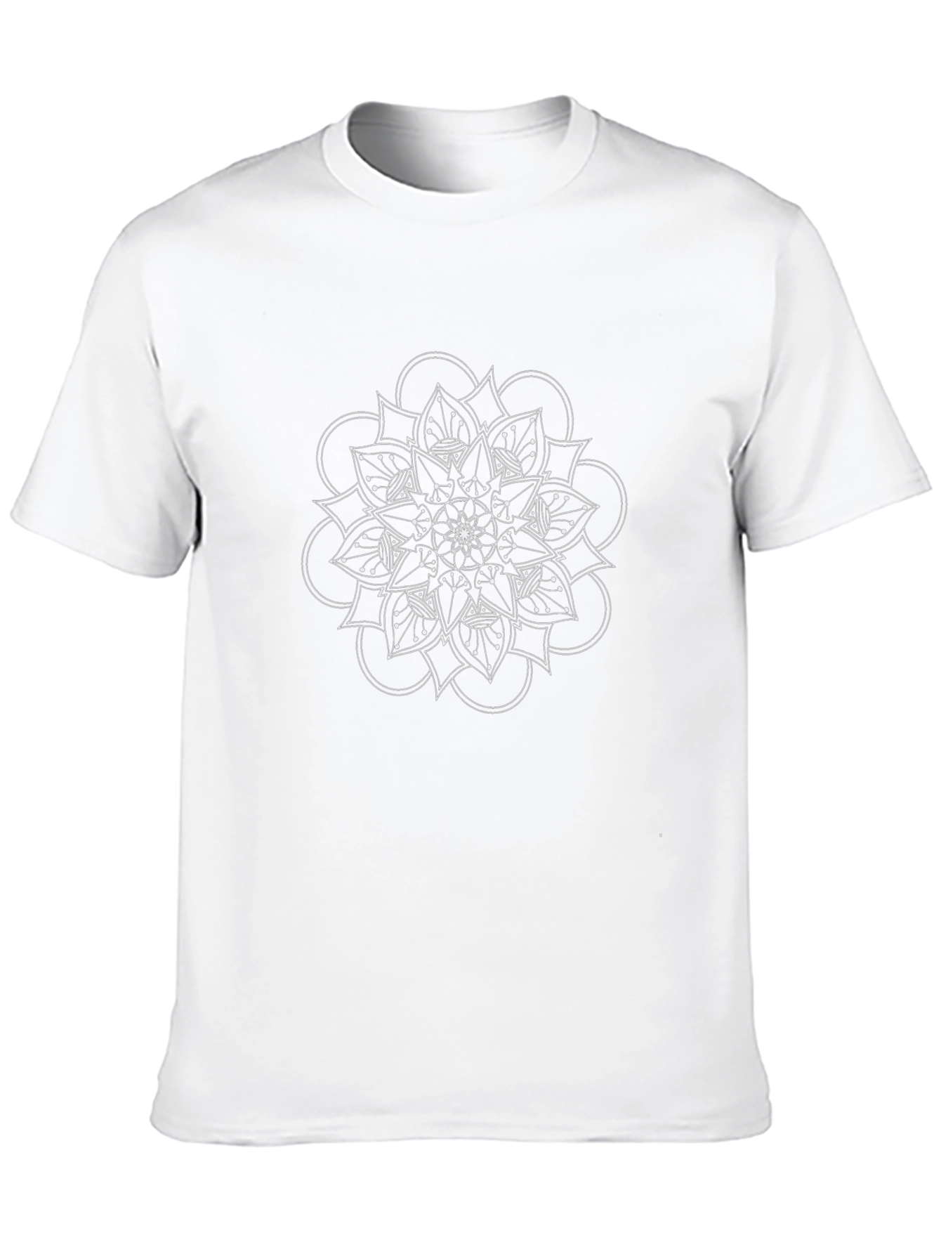 Mandala Graphic Black T-Shirt - Stylish Comfort