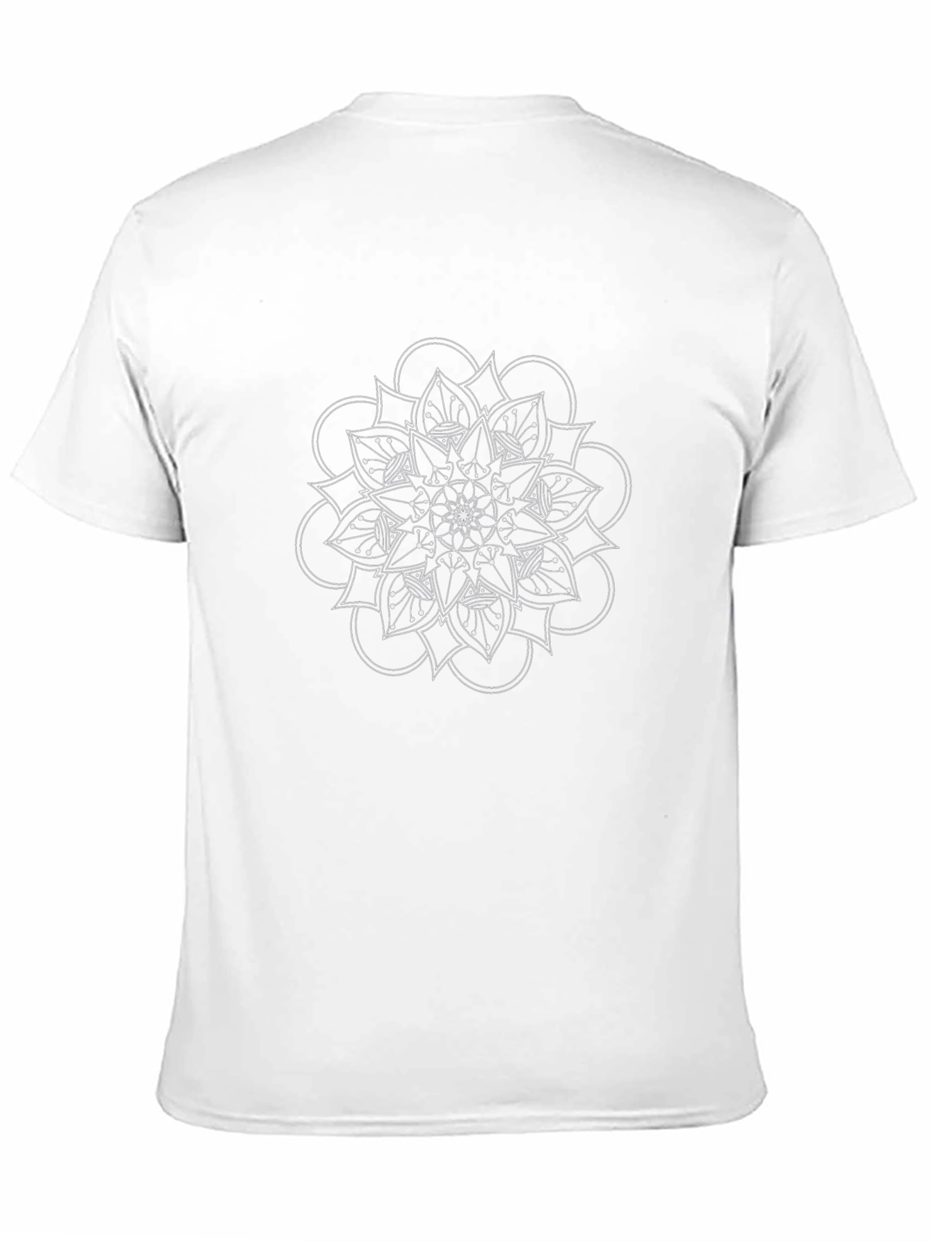 Mandala Graphic Black T-Shirt - Stylish Comfort