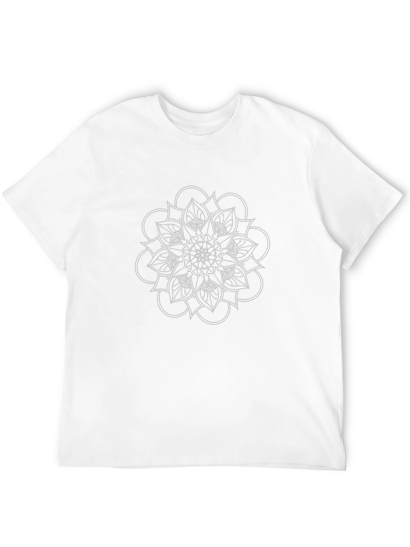 Mandala Graphic Black T-Shirt - Stylish Comfort