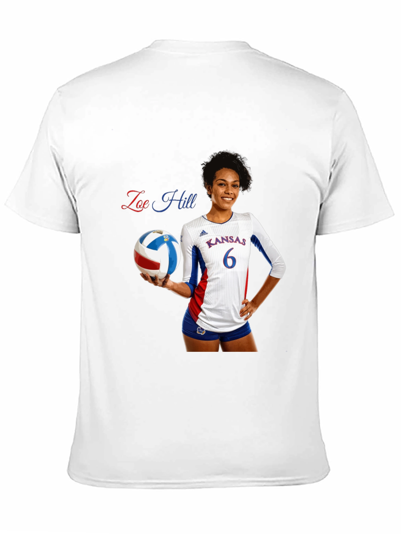 Zoe Hill Volleyball Fan T-Shirt