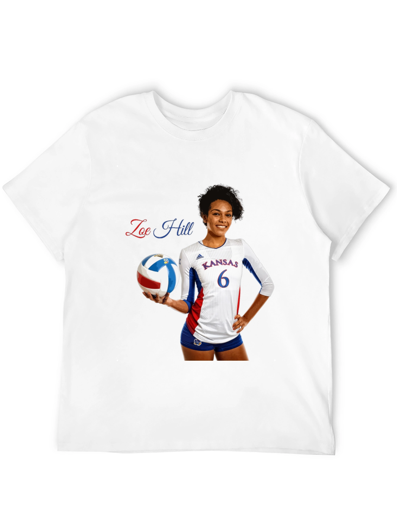 Zoe Hill Volleyball Fan T-Shirt