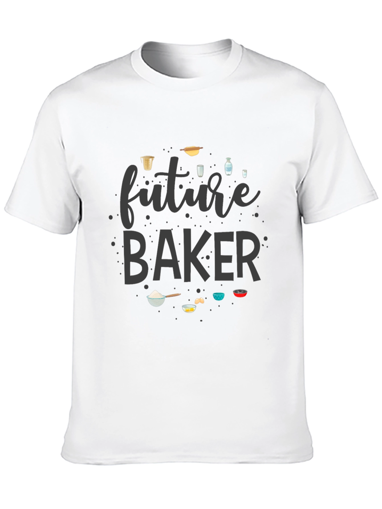 Future Baker Graphic Tee - Baking Lover T-Shirt