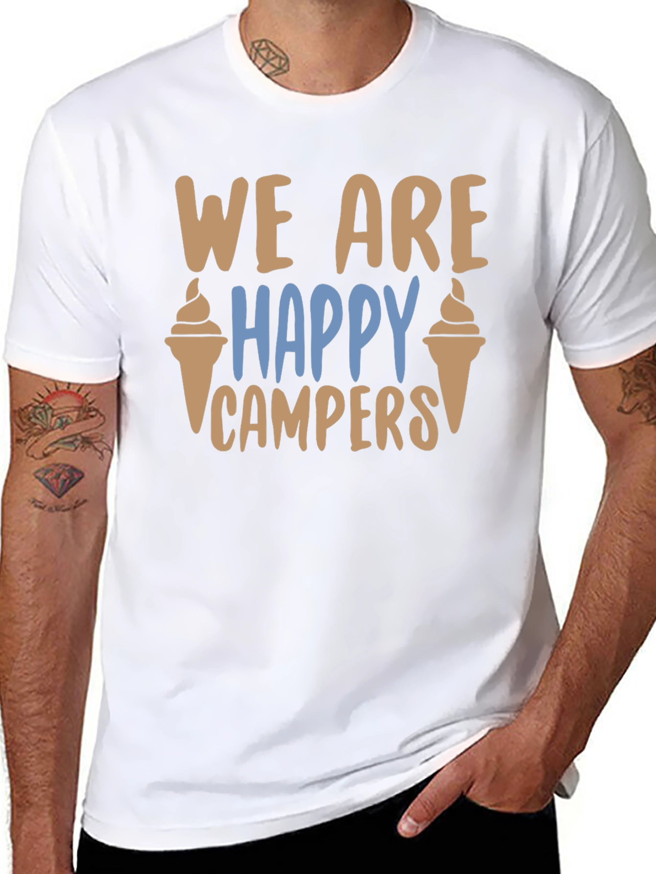 Happy Campers Graphic T-Shirt