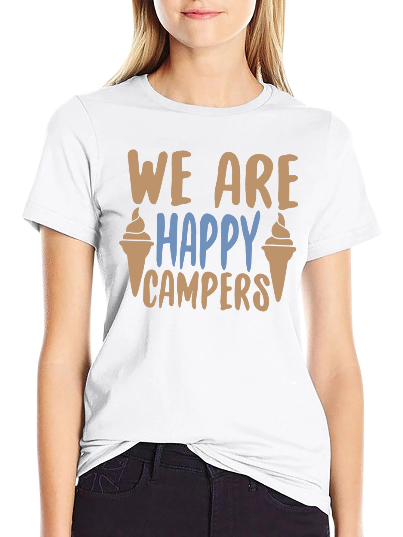 Happy Campers Graphic T-Shirt