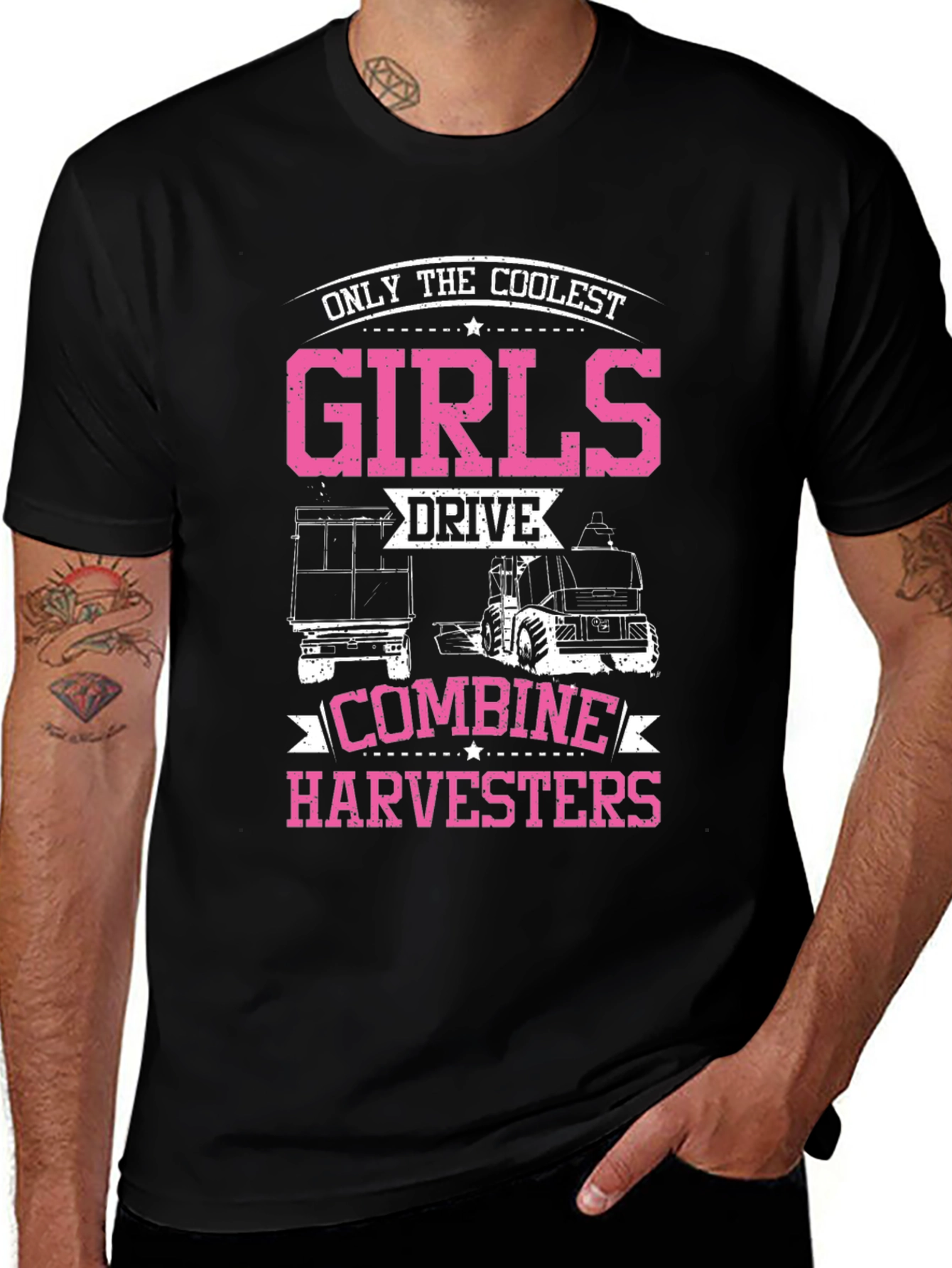 Coolest Girls Combine Harvesters Tee
