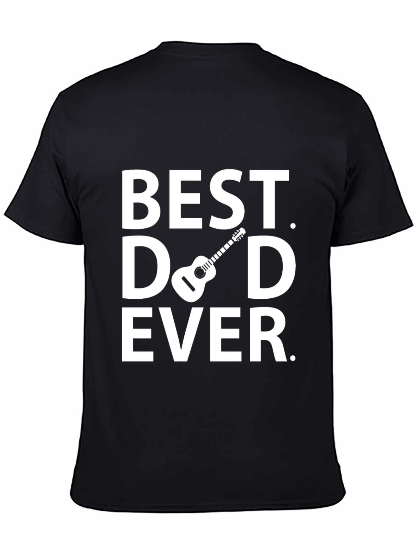 Best Dad Ever Guitar T-Shirt