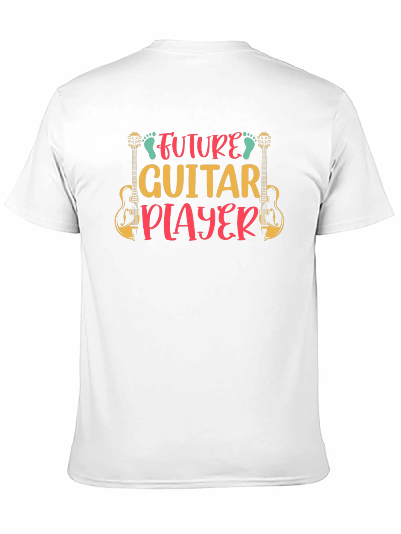 Future Guitar Player Black T-Shirt