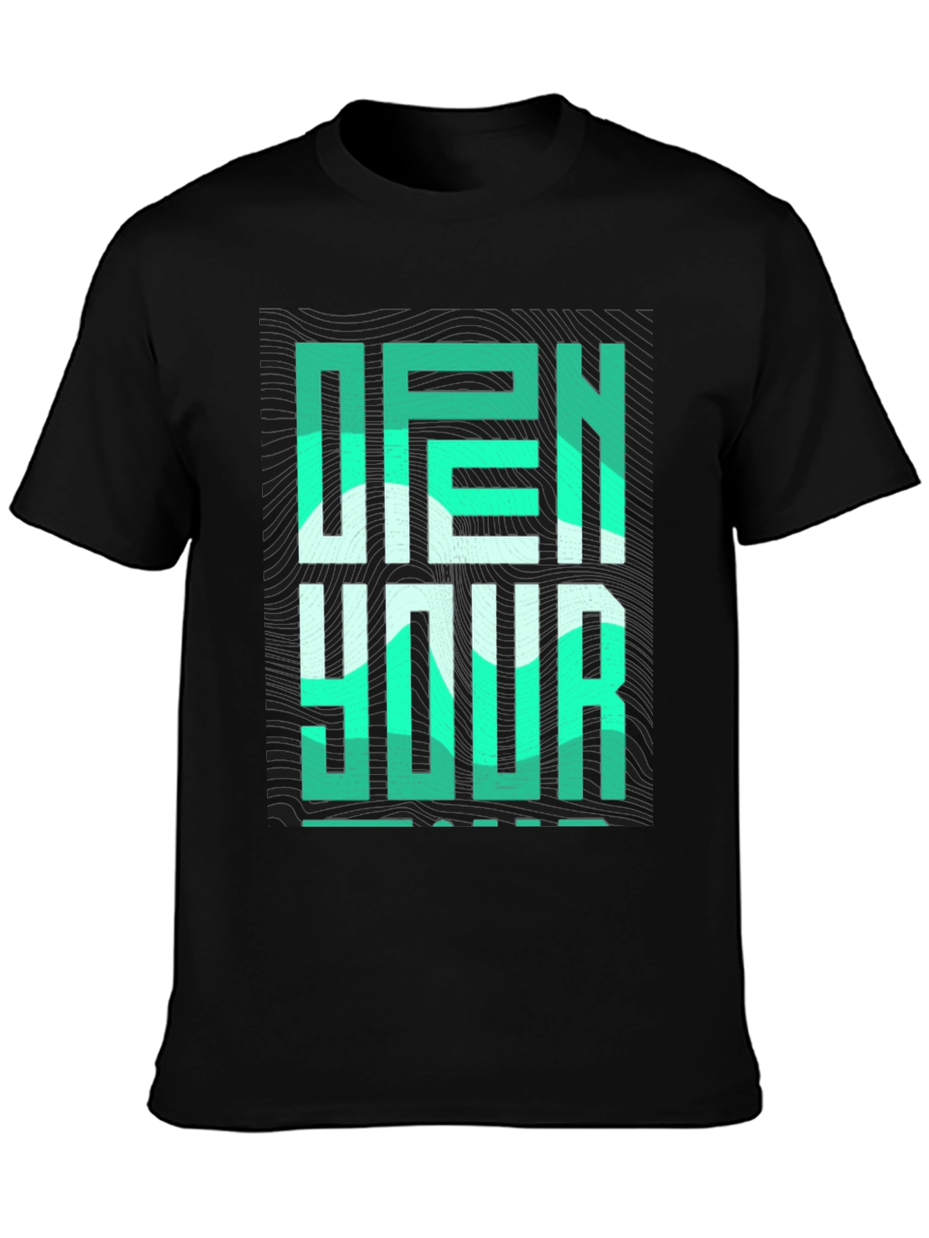 Open Your Mind T-Shirt - Bold Graphic Tee