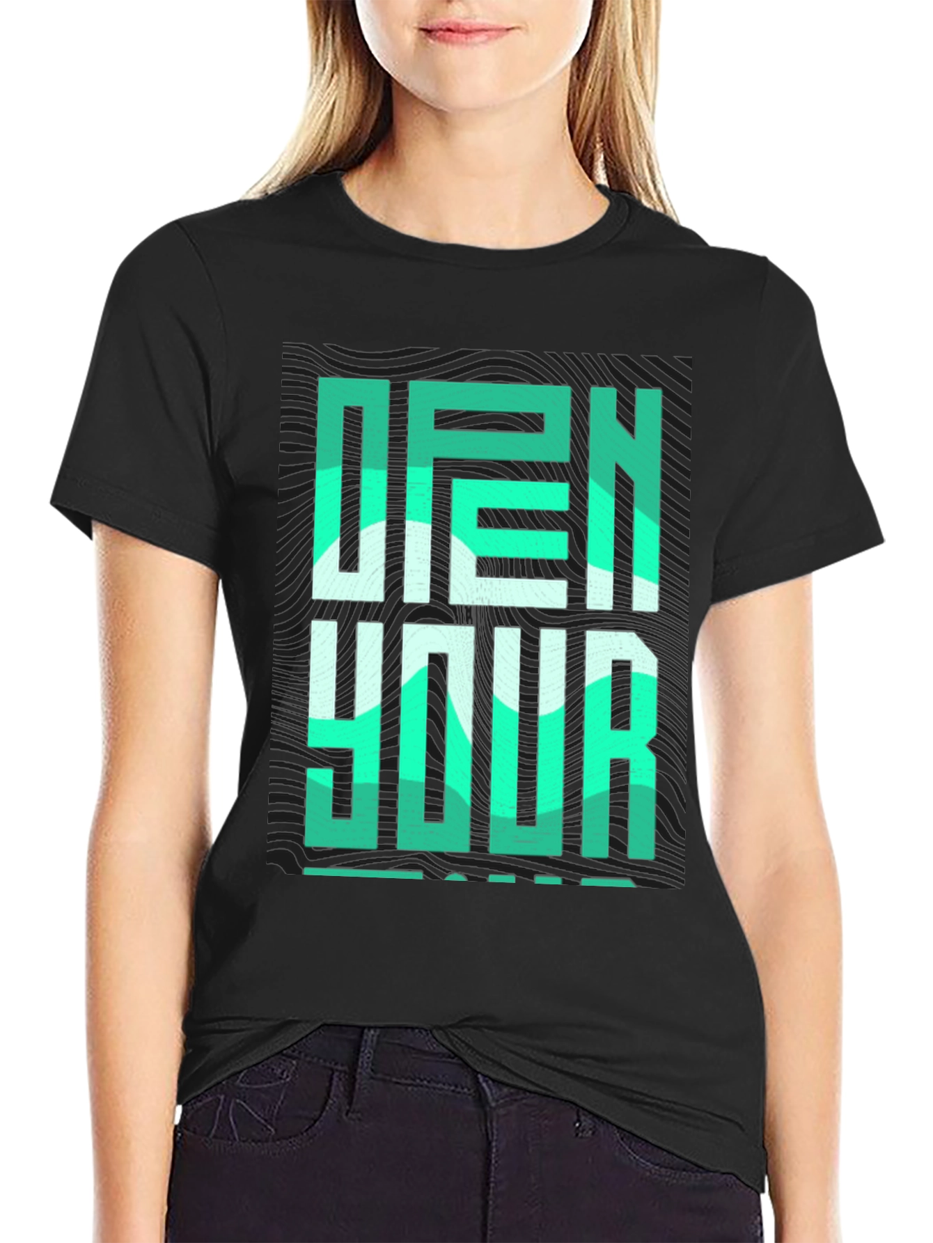 Open Your Mind T-Shirt - Bold Graphic Tee