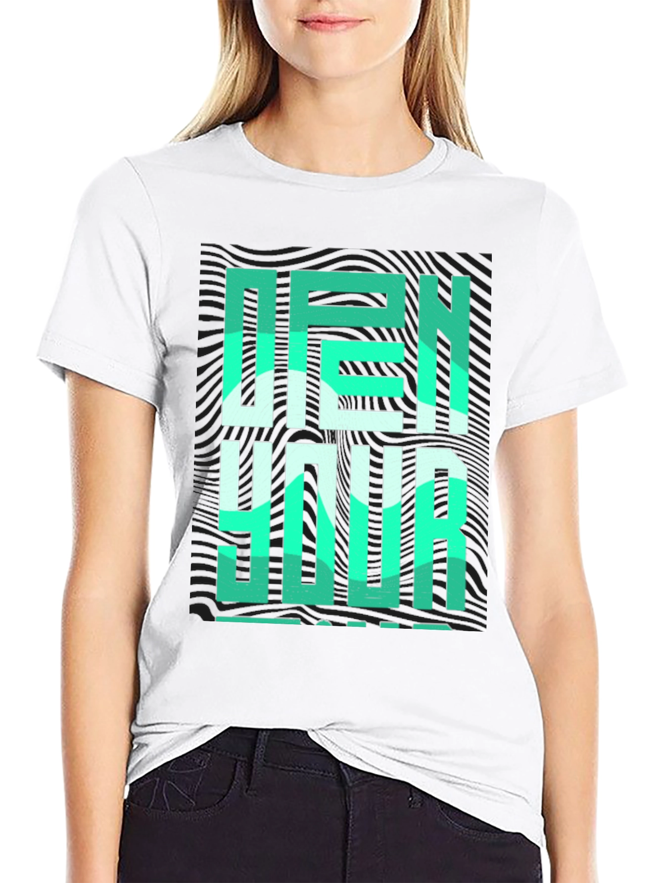 Open Your Mind T-Shirt - Bold Graphic Tee