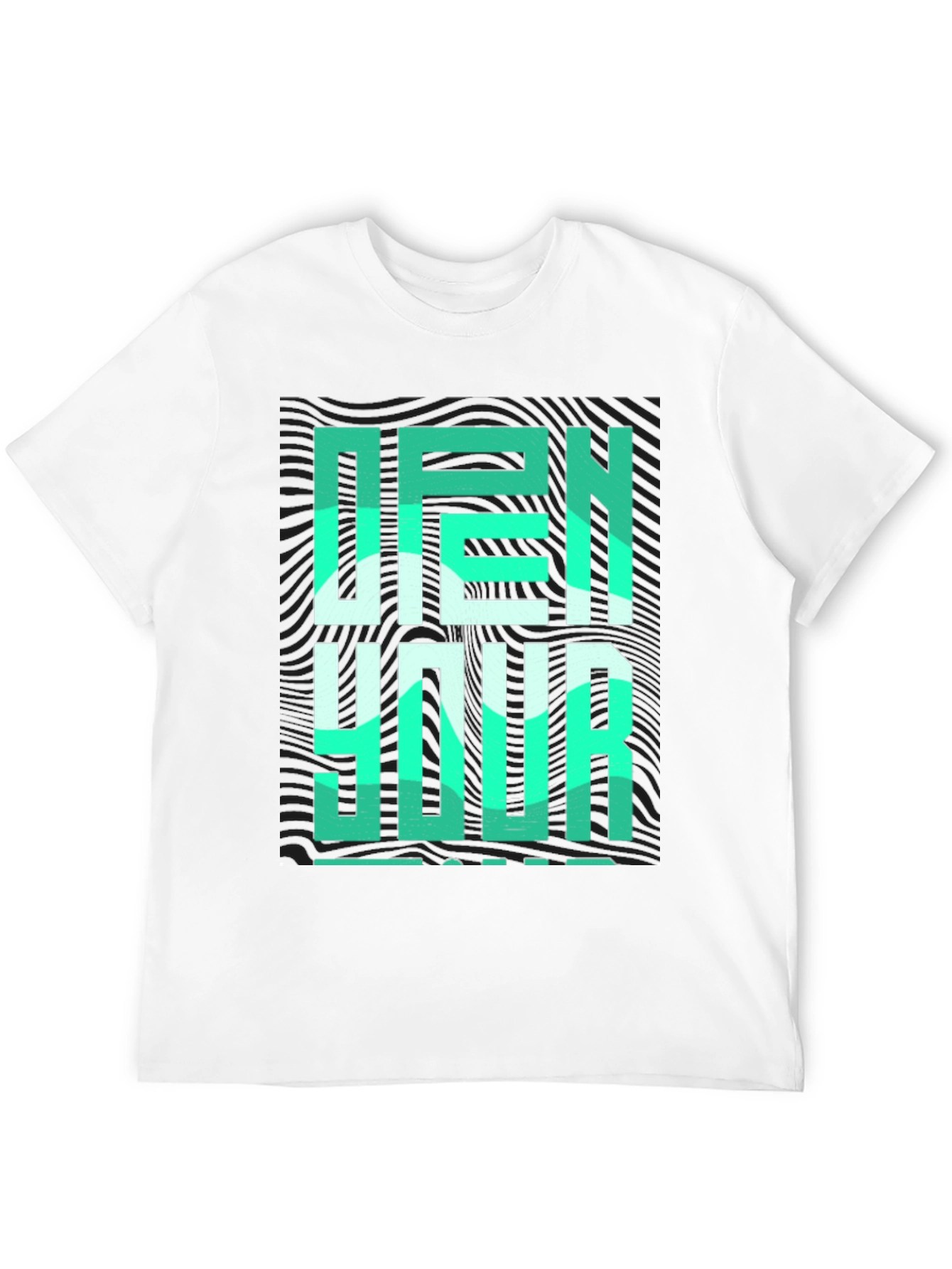 Open Your Mind T-Shirt - Bold Graphic Tee