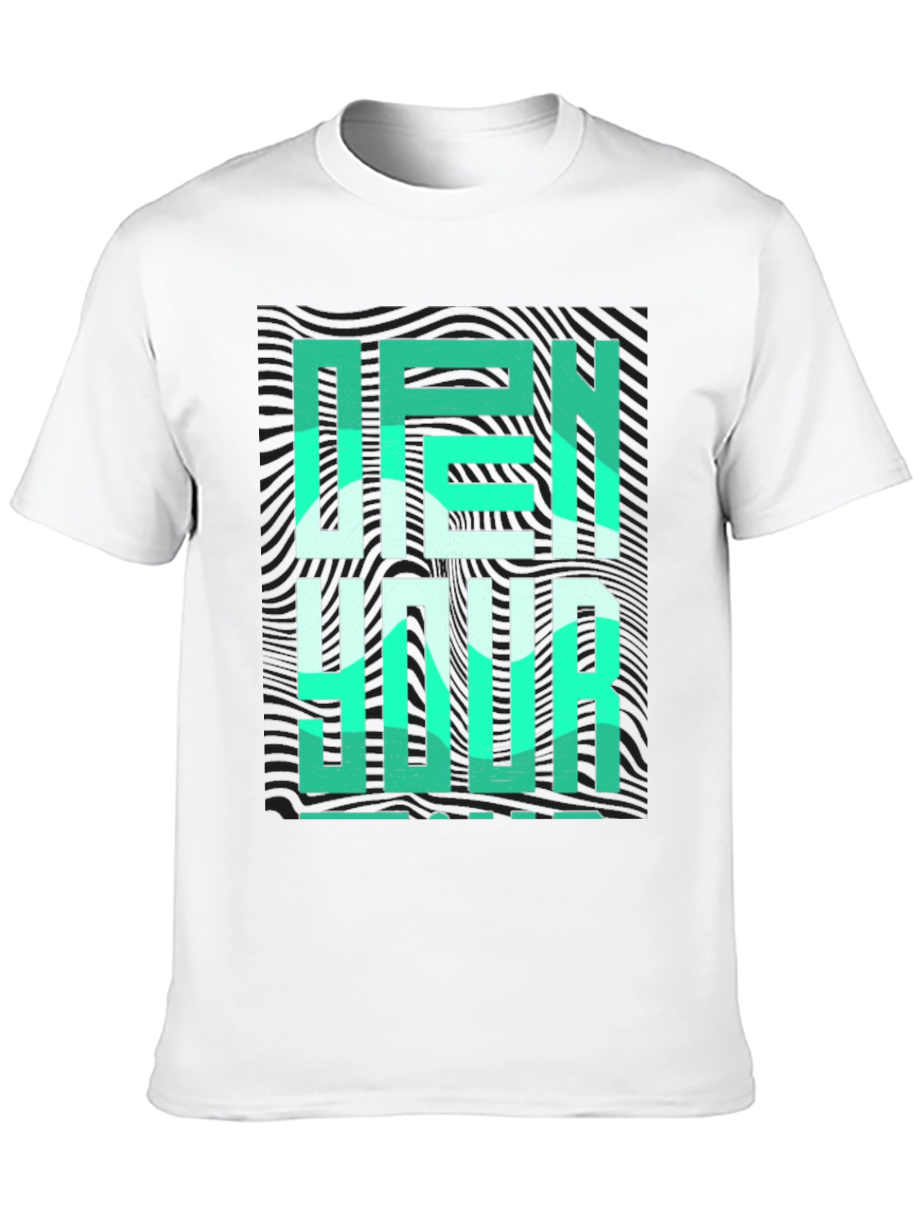 Open Your Mind T-Shirt - Bold Graphic Tee